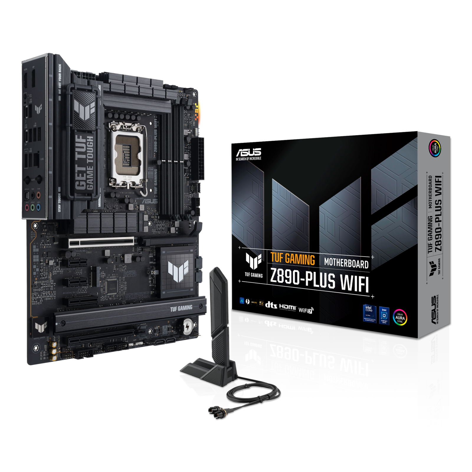 ASUS Motherboard TUF GAMING Z890-PLUS WIFI Intel Z890 LGA 1851 (Socket V1) ATX