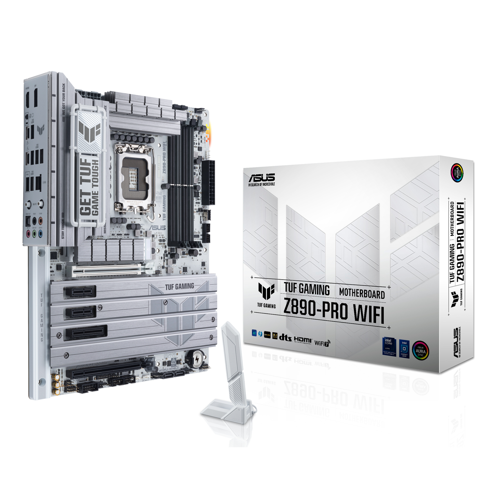 ASUS Motherboard TUF GAMING Z890-PRO WIFI Intel Z890 LGA 1851 (Socket V1) ATX