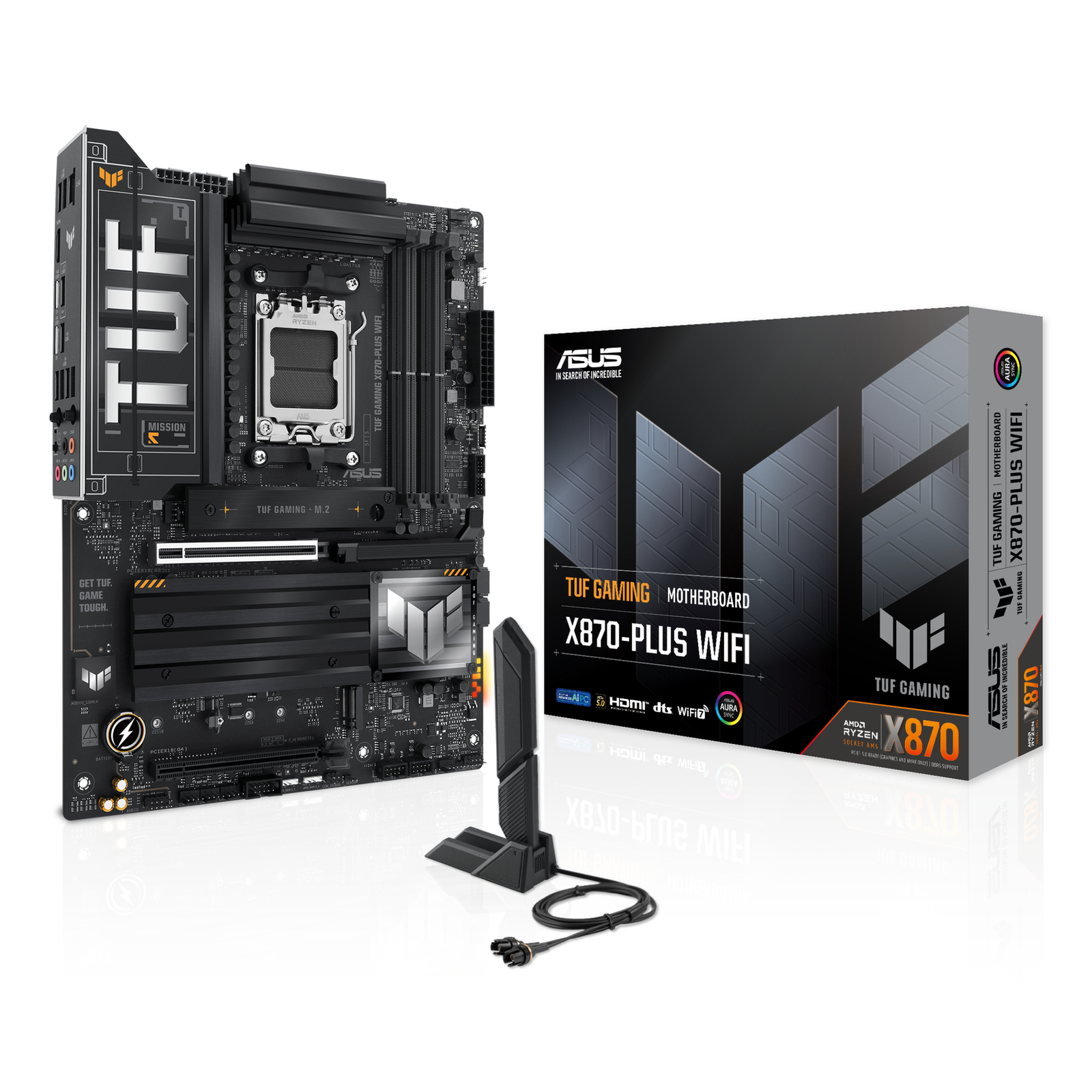 ASUS TUF GAMING X870-PLUS WIFI Motherboard Socket AM5