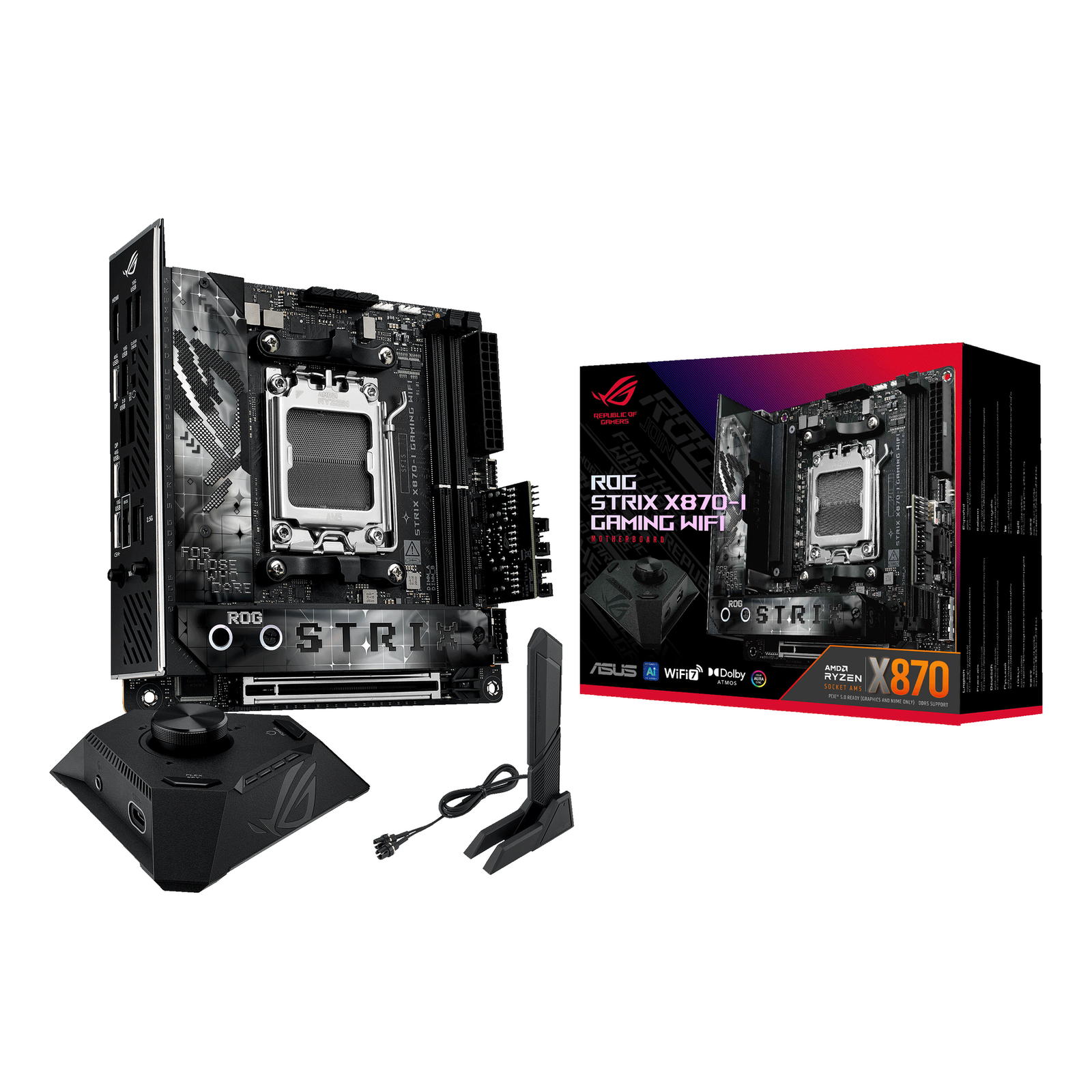 ASUS ROG STRIX X870-I GAMING WIFI Motherboard Socket AM5