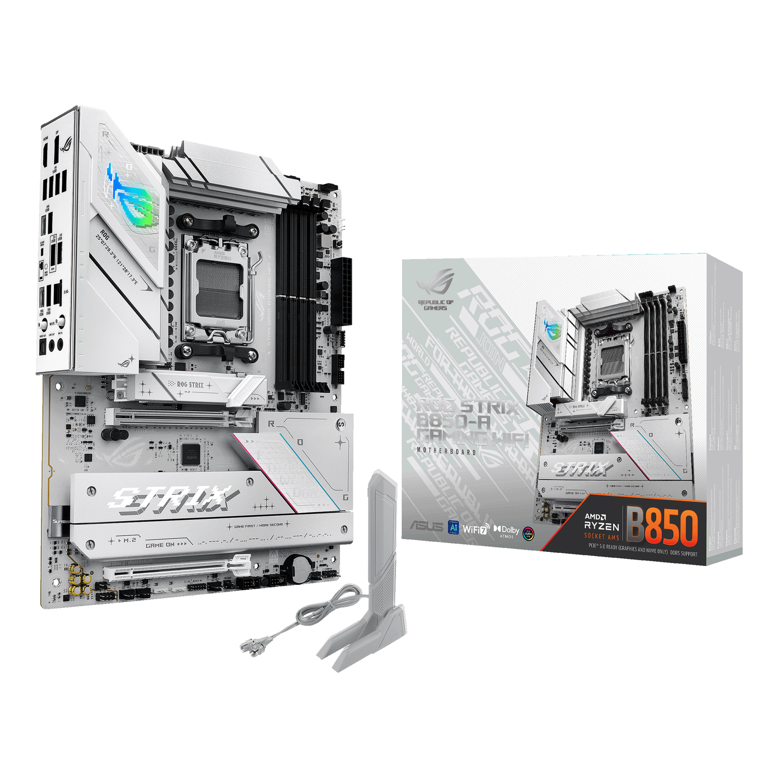 ASUS MB AMD AM5 ROG STRIX B850-A GAMING WIFI