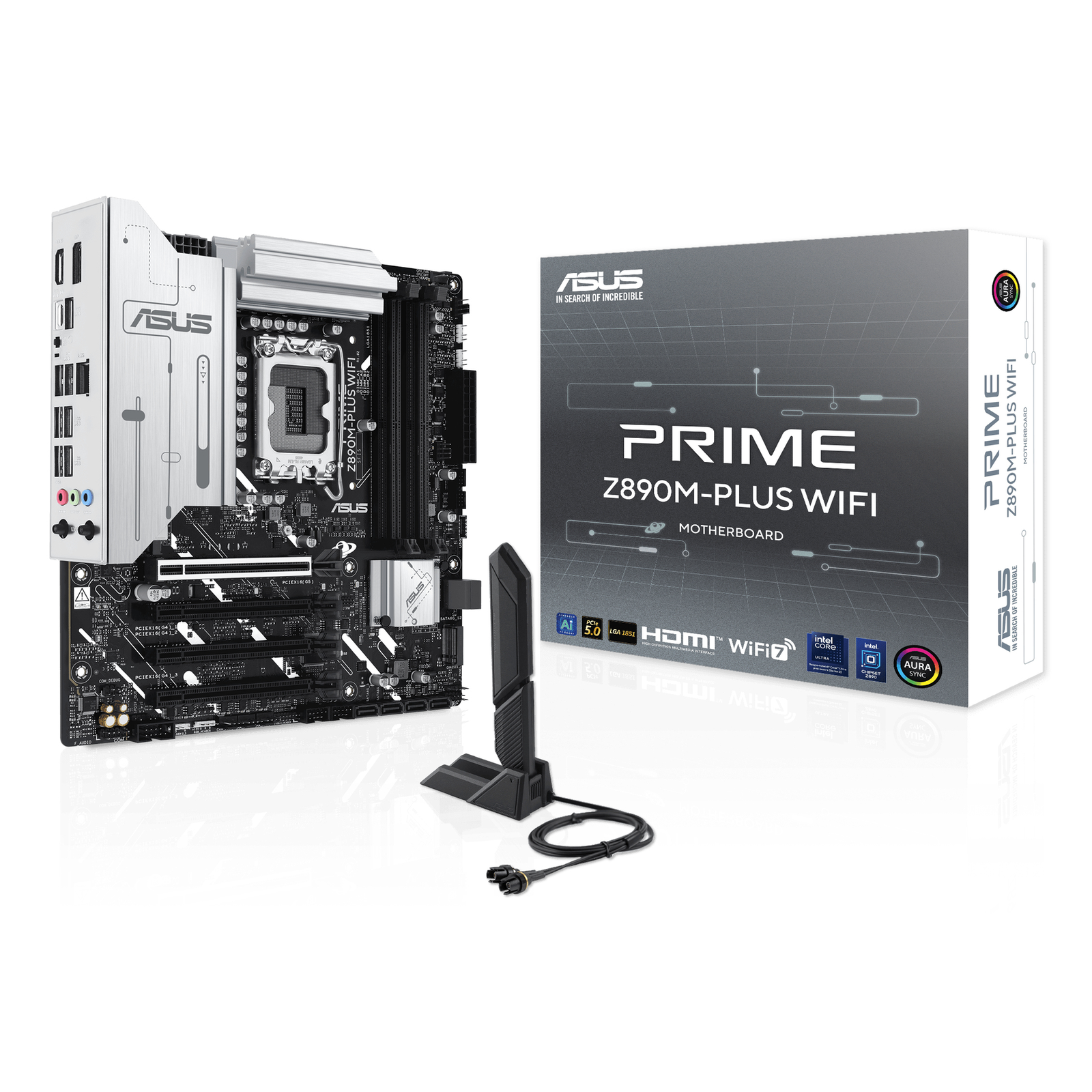 ASUS Motherboard PRIME Z890M-PLUS WIFI Intel Z890 LGA 1851 (Socket V1) Micro ATX