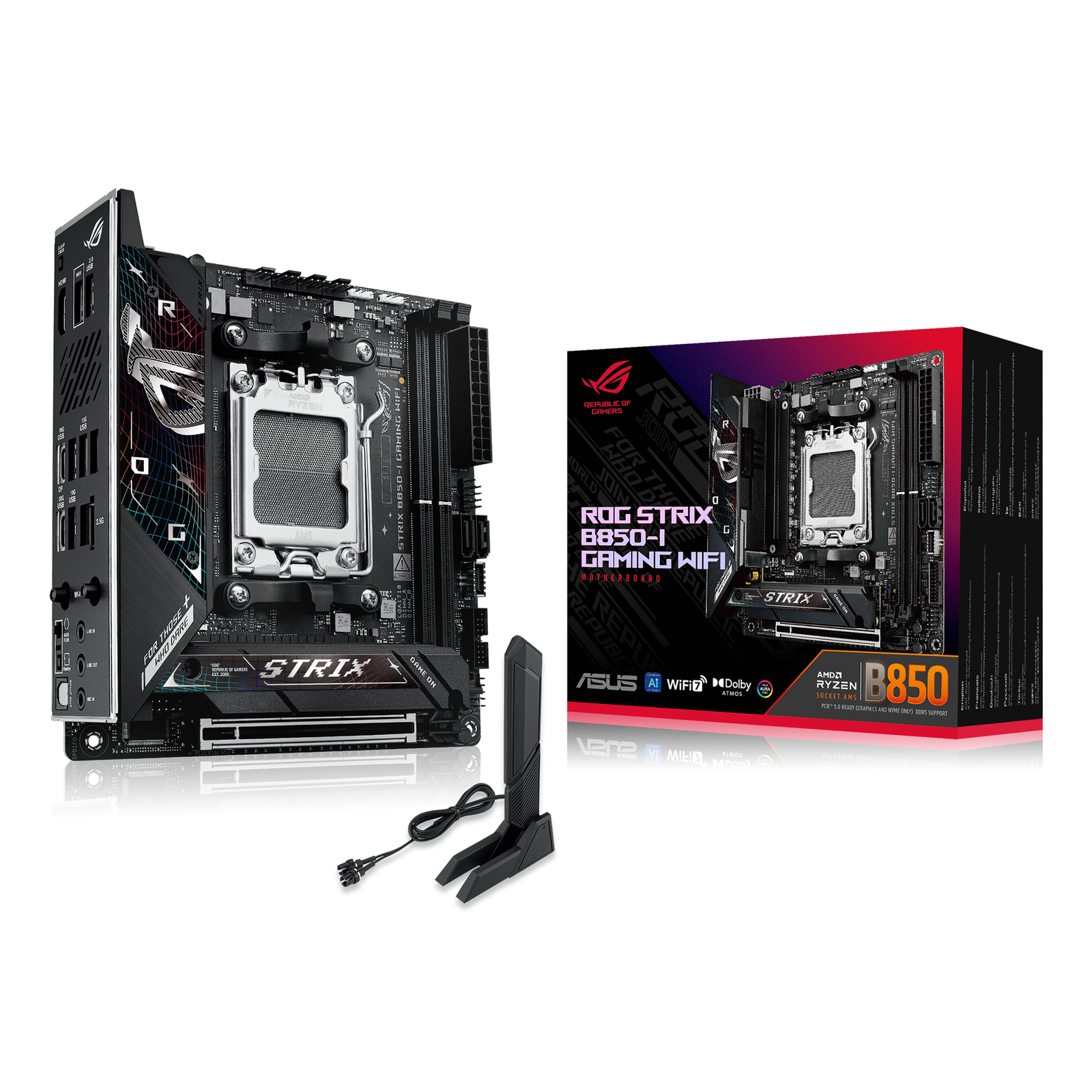 ASUS MB AMD AM5 ROG STRIX B850-I GAMING WIFI