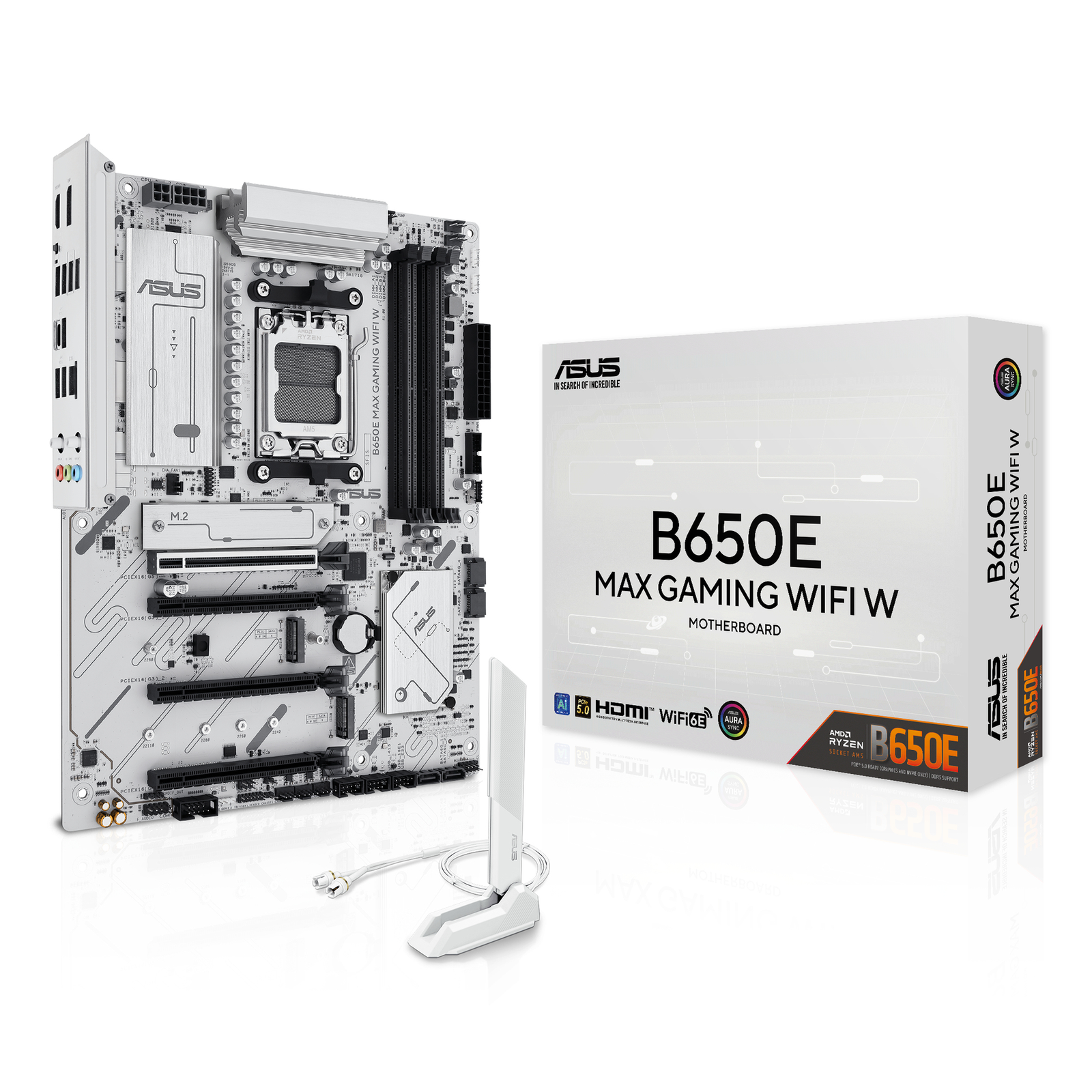 ASUS B650E MAX GAMING WIFI White