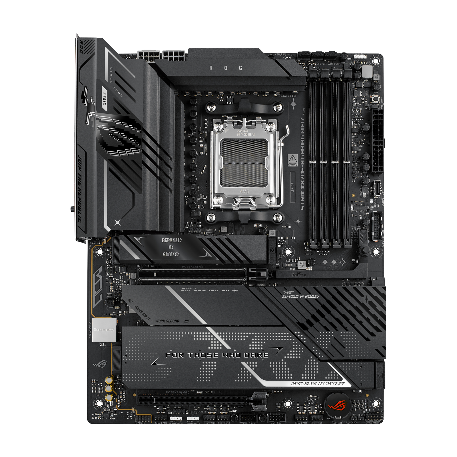 ASUS ROG STRIX X870E-H GAMING WIFI7 Motherboard AMD Socket AM5 (Ryzen Zen4)
