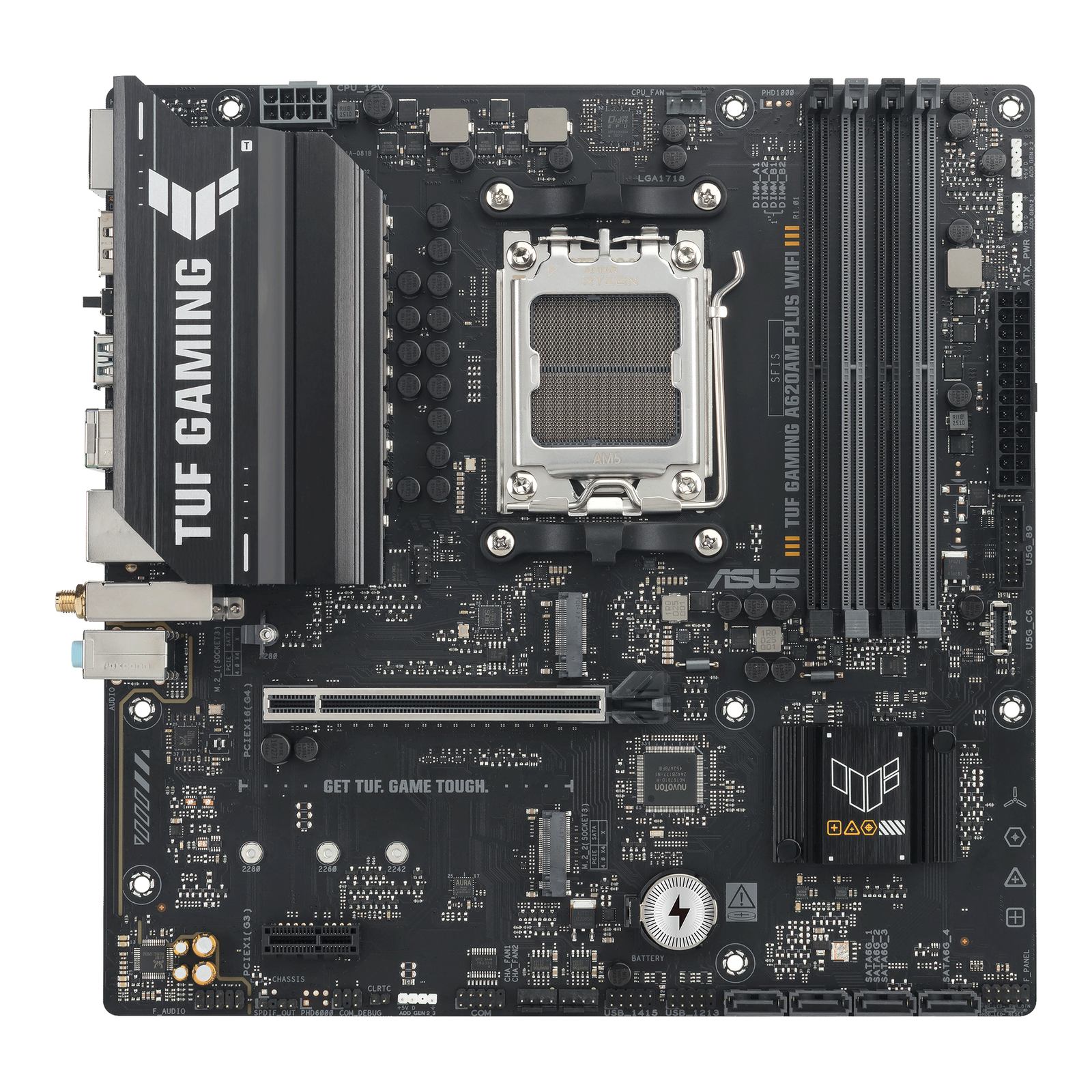 ASUS TUF GAMING A620AM-PLUS WIFI Motherboard AMD Socket AM5 (Ryzen Zen4)