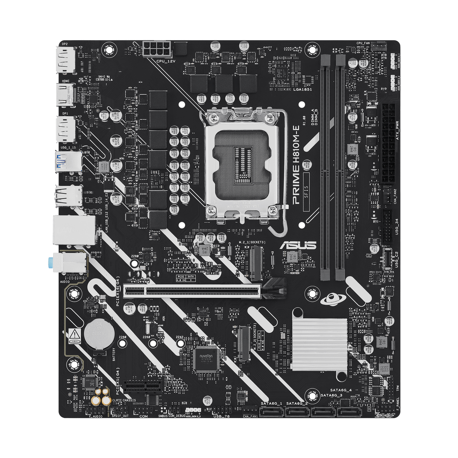 ASUS PRIME H810M-E-CSM (INTEL 1851 DDR5 MATX)