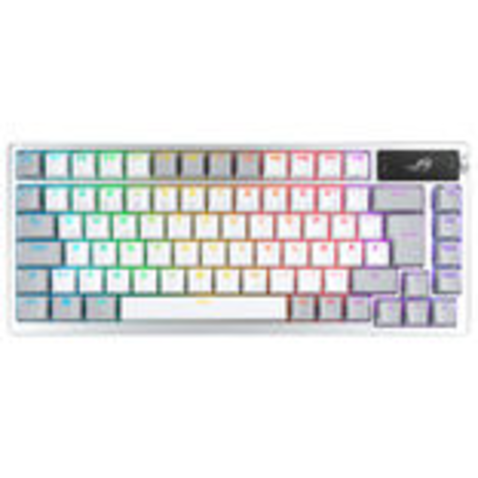 ASUS ROG Azoth White USB + RF Wireless + Bluetooth Mechanical Switch QWERTZ RGB LED White
