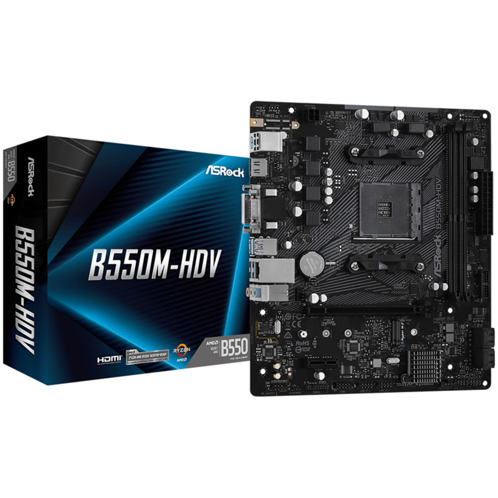 ASRock B550M-HDV Micro-ATX AM4 B550