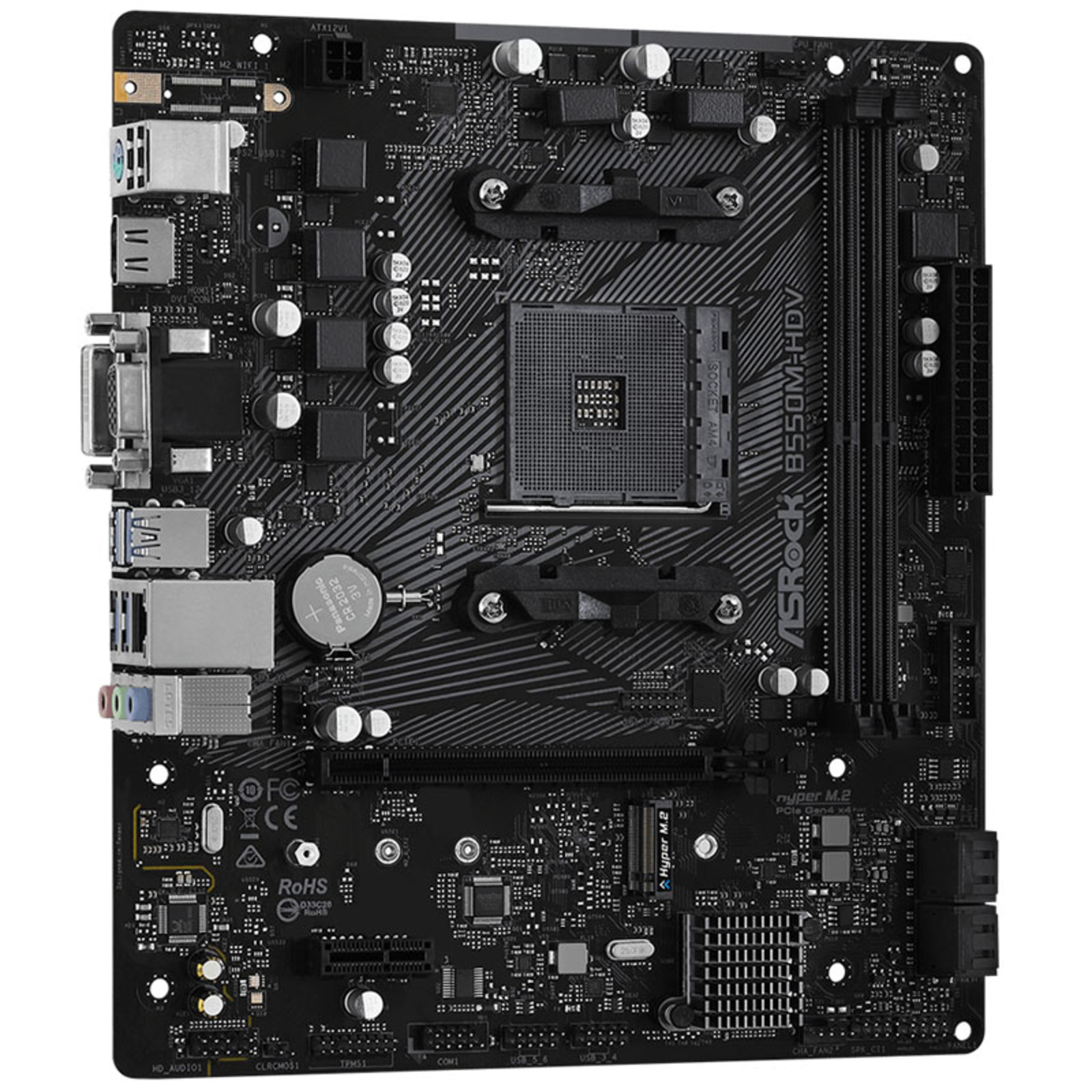 ASRock B550M-HDV Micro-ATX AM4 B550