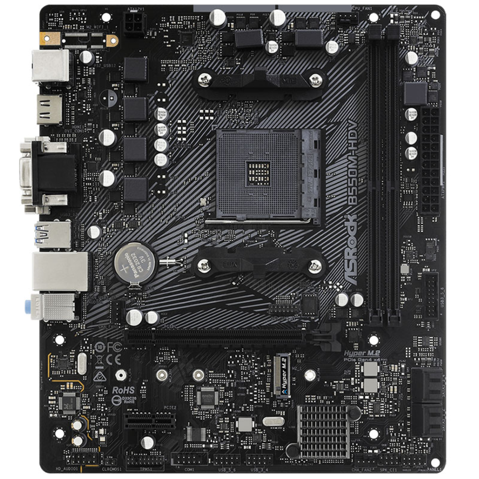 ASRock B550M-HDV Micro-ATX AM4 B550