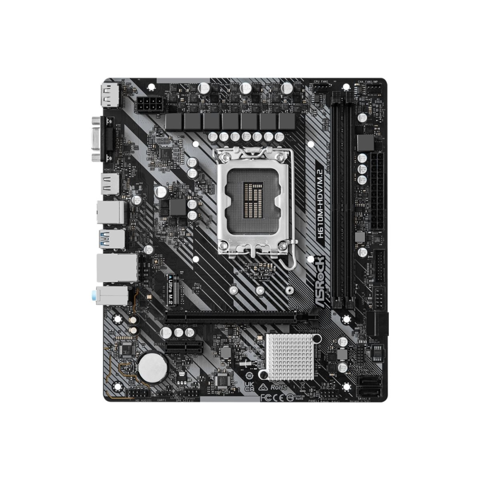 ASRock H610M-HDV M.2 R2.0 Motherboard
