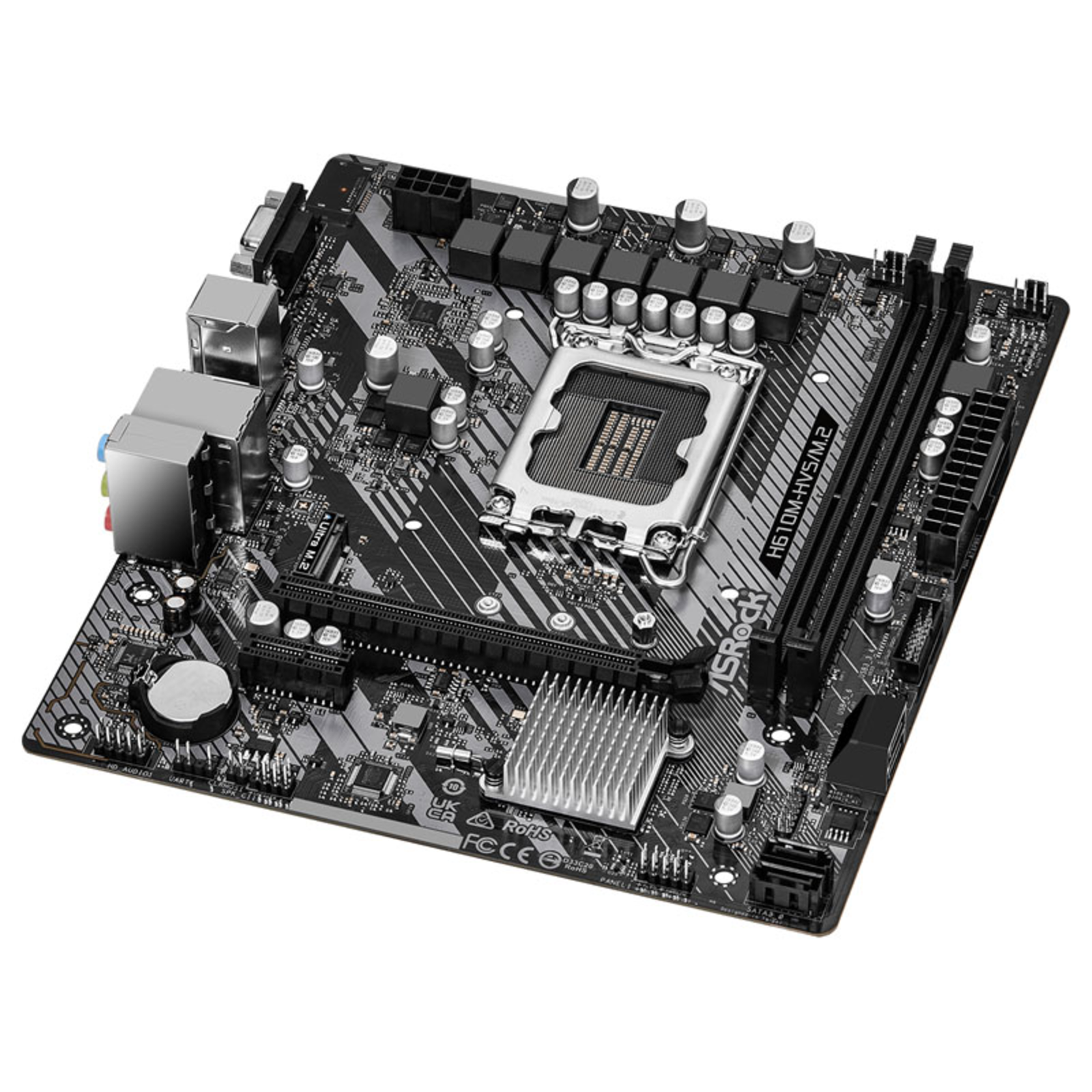 ASRock H610M-HVSM.2 R2.0 Micro-ATX LGA1700 H610
