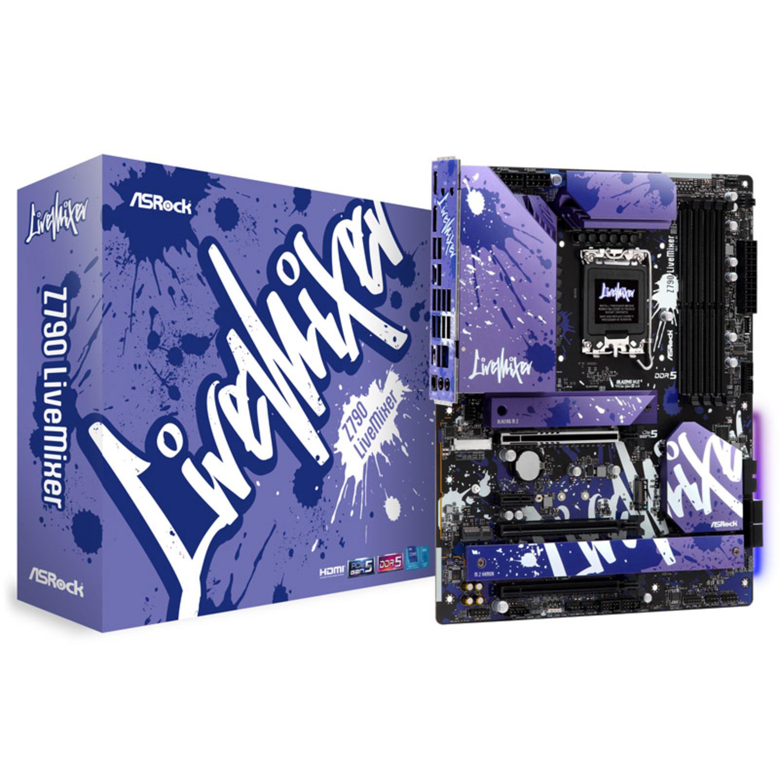 ASRock Z790 LiveMixer 1700 ATX HDMI DP DDR5