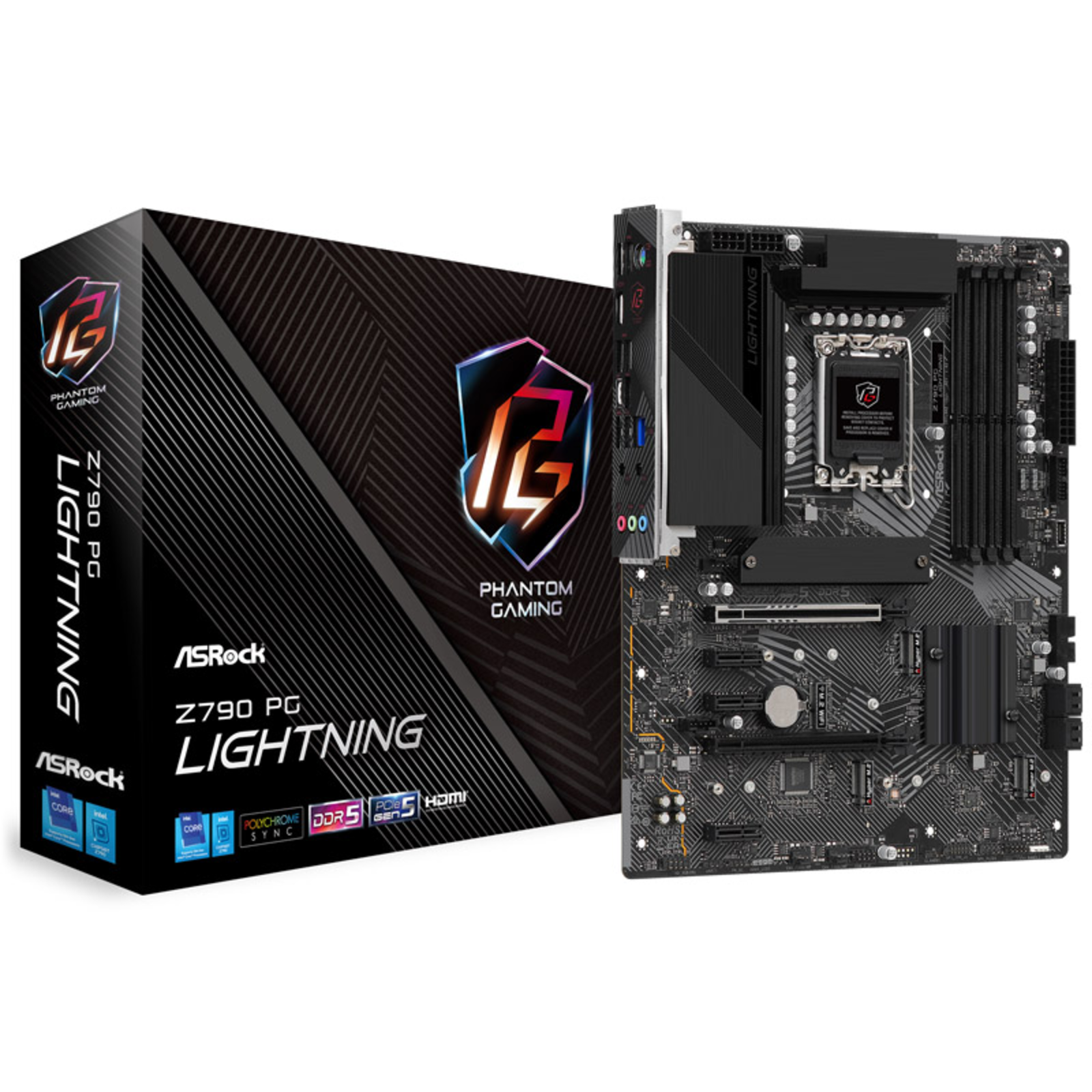 ASRock Z790 PG Lightning ATX LGA1700 Intel Z790