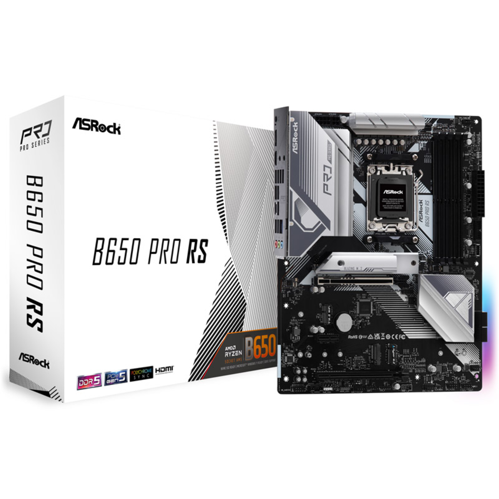 ASRock B650 Pro RS ATX AM5 AMD B650