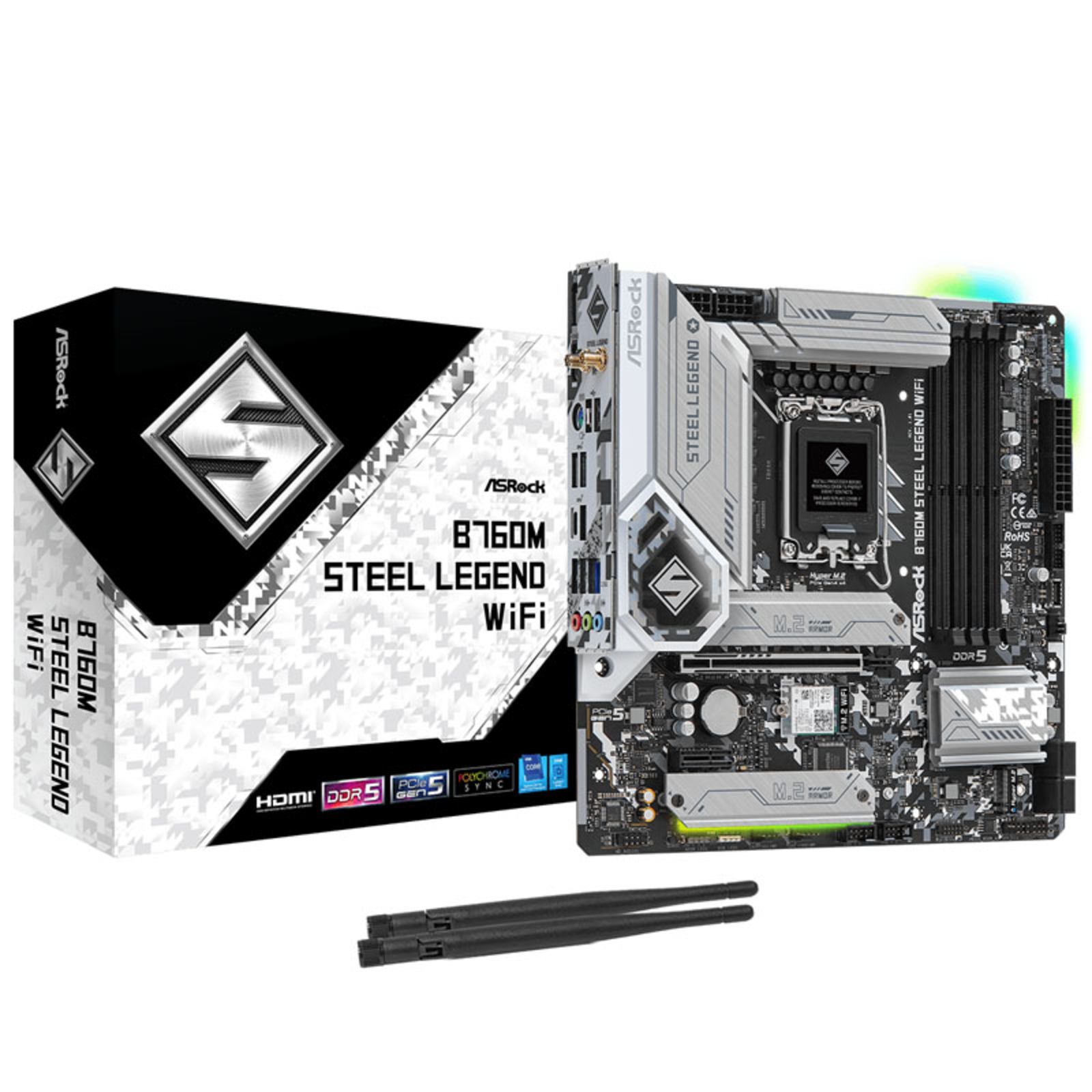 ASRock B760M Steel Legend WiFi motherboard