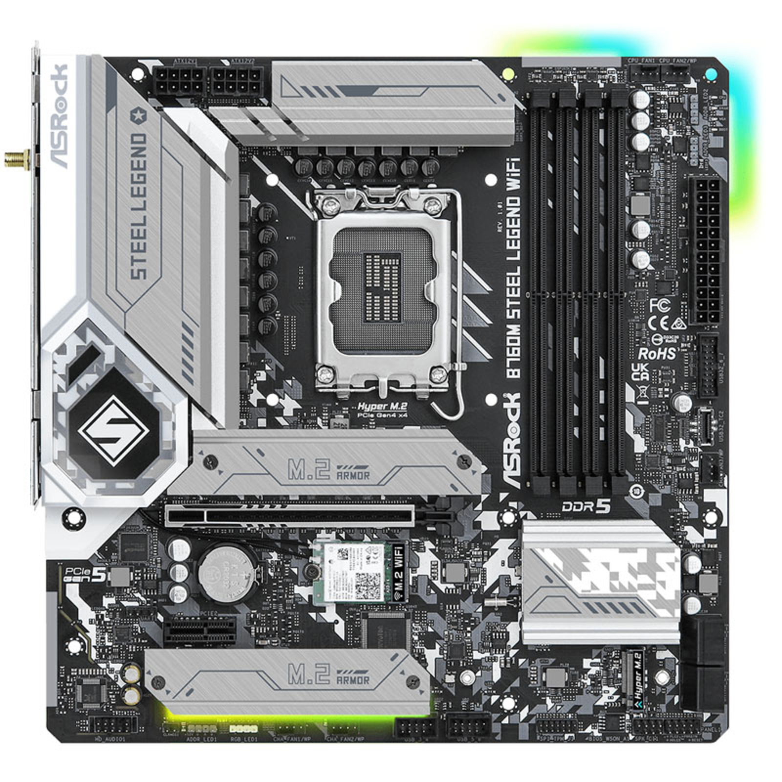 ASRock B760M Steel Legend WiFi motherboard