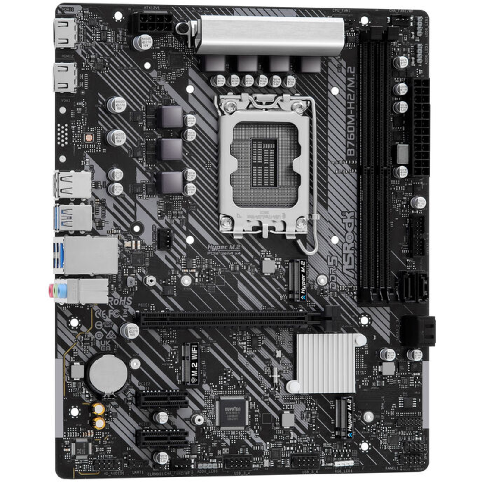 ASRock B760M-H2/M.2 1700 MATX 2xHDMI DDR5