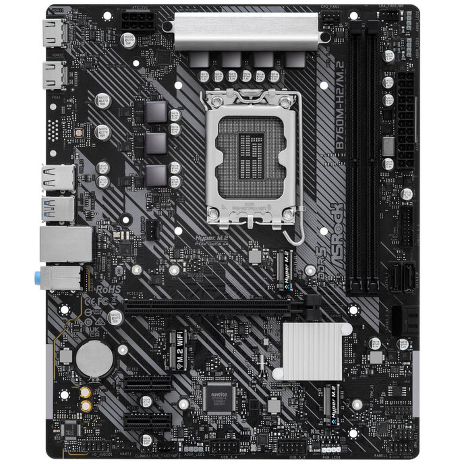 ASRock B760M-H2/M.2 1700 MATX 2xHDMI DDR5