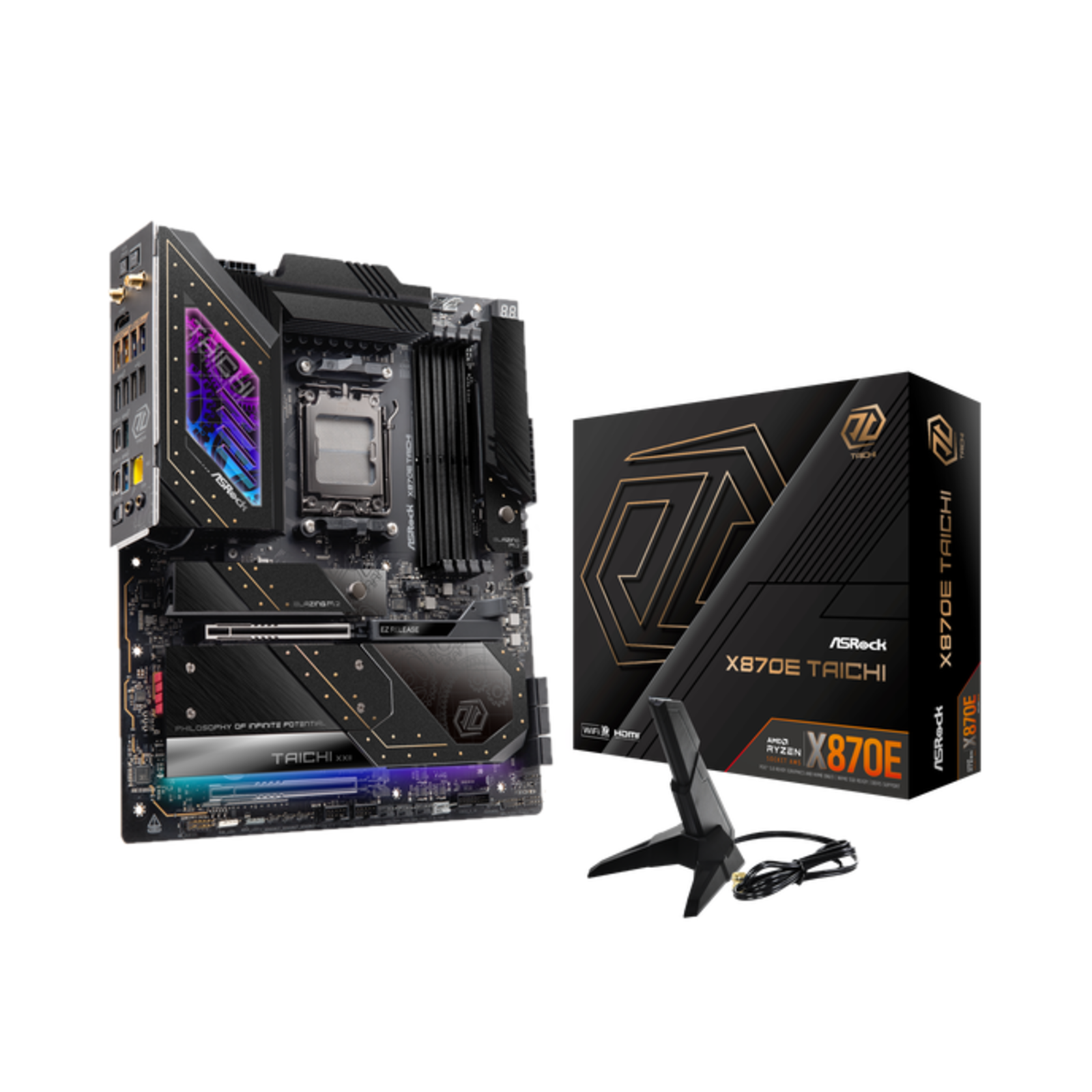 ASROCK X870E Taichi Motherboard Socket AM5