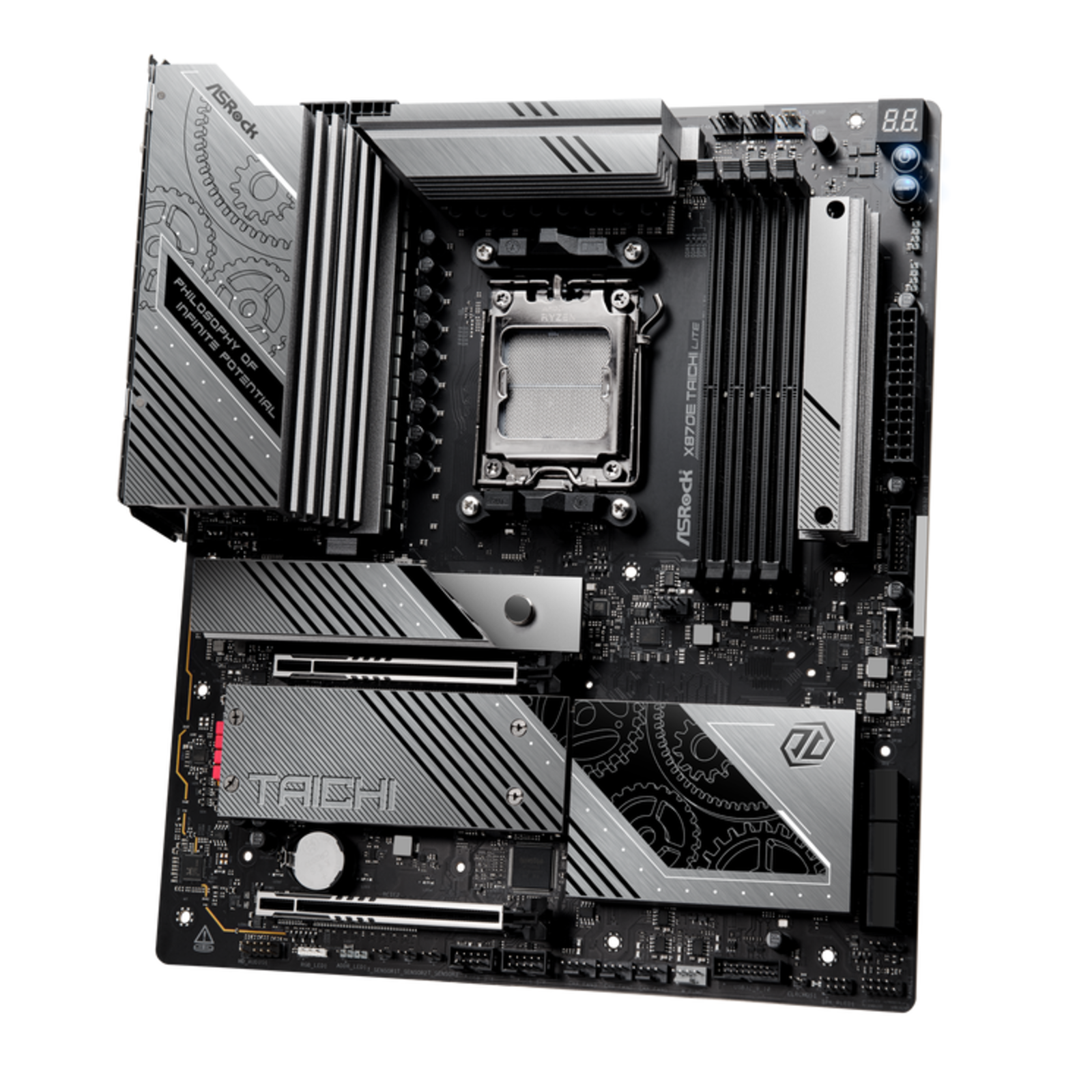 ASRock X870E Taichi Lite WiFi Motherboard EATX AM5 Socket DDR5