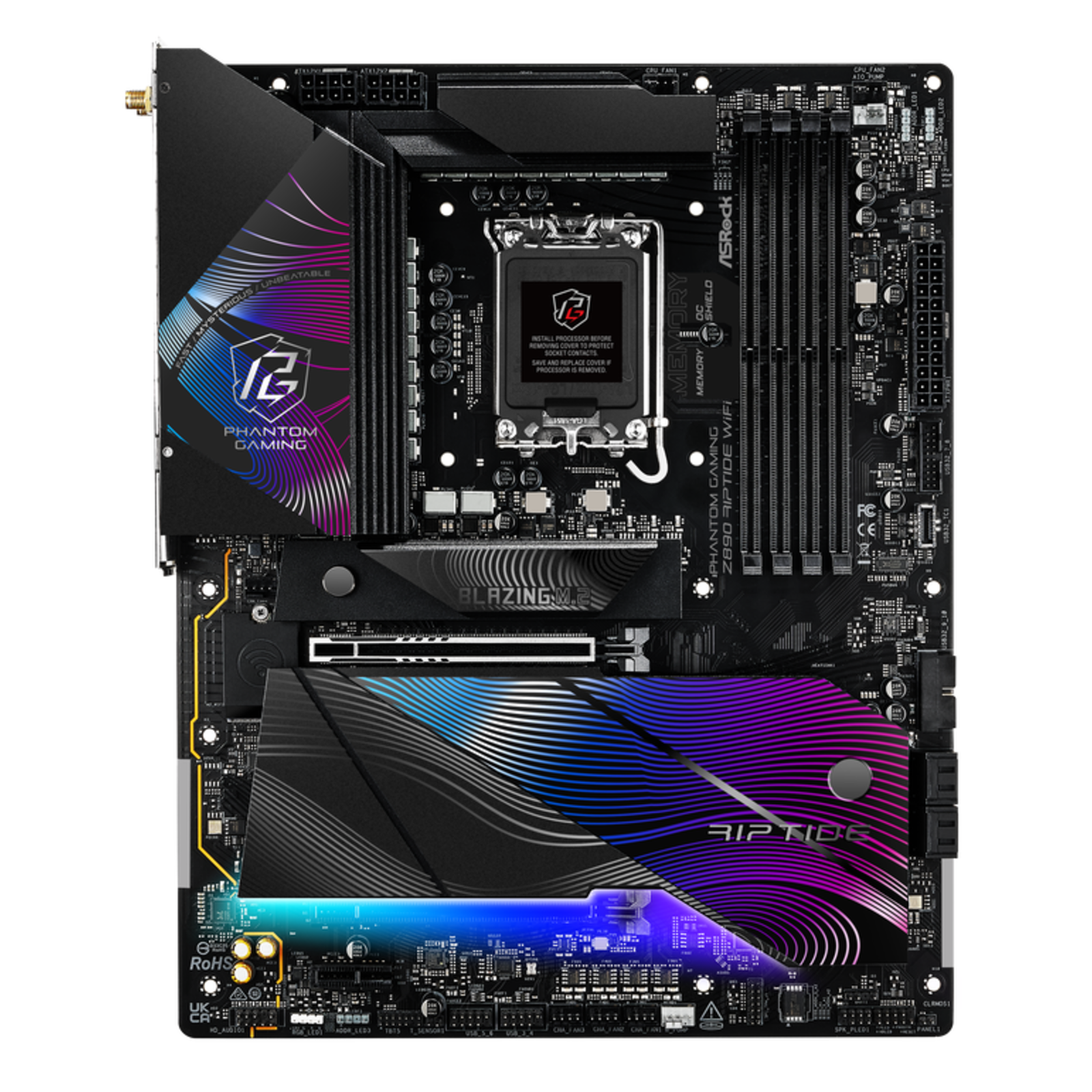 ASRock Z890 Riptide WIFI Motherboard ATX LGA-1851 Intel Z890