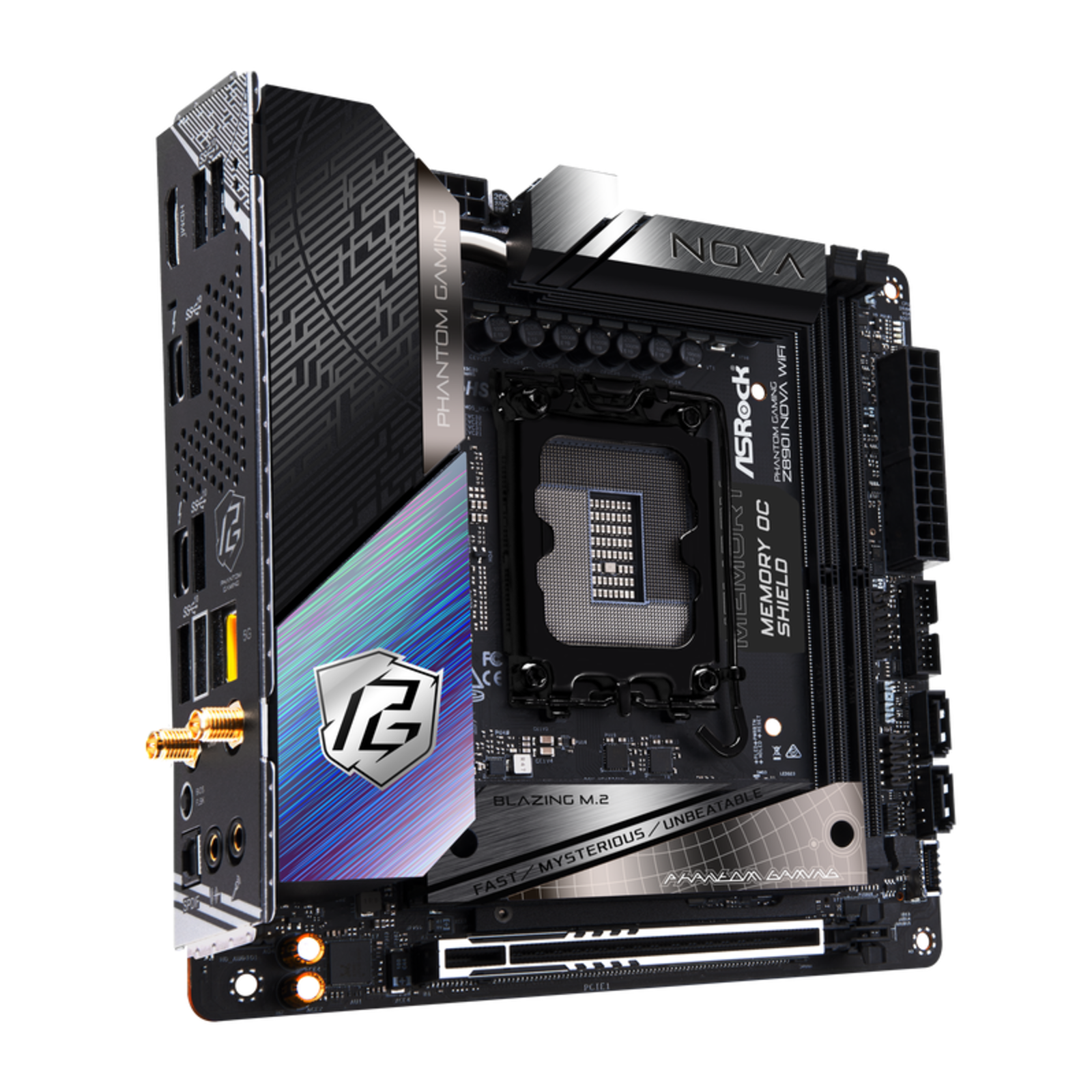 ASRock Phantom Gaming Z890I NOVA WIFI Motherboard Mini-ATX LGA1851 Socket Z890