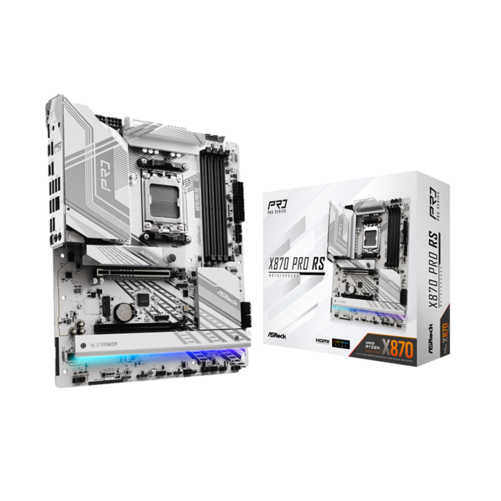 ASRock X870 PRO Motherboard ATX AM5 Socket DDR5