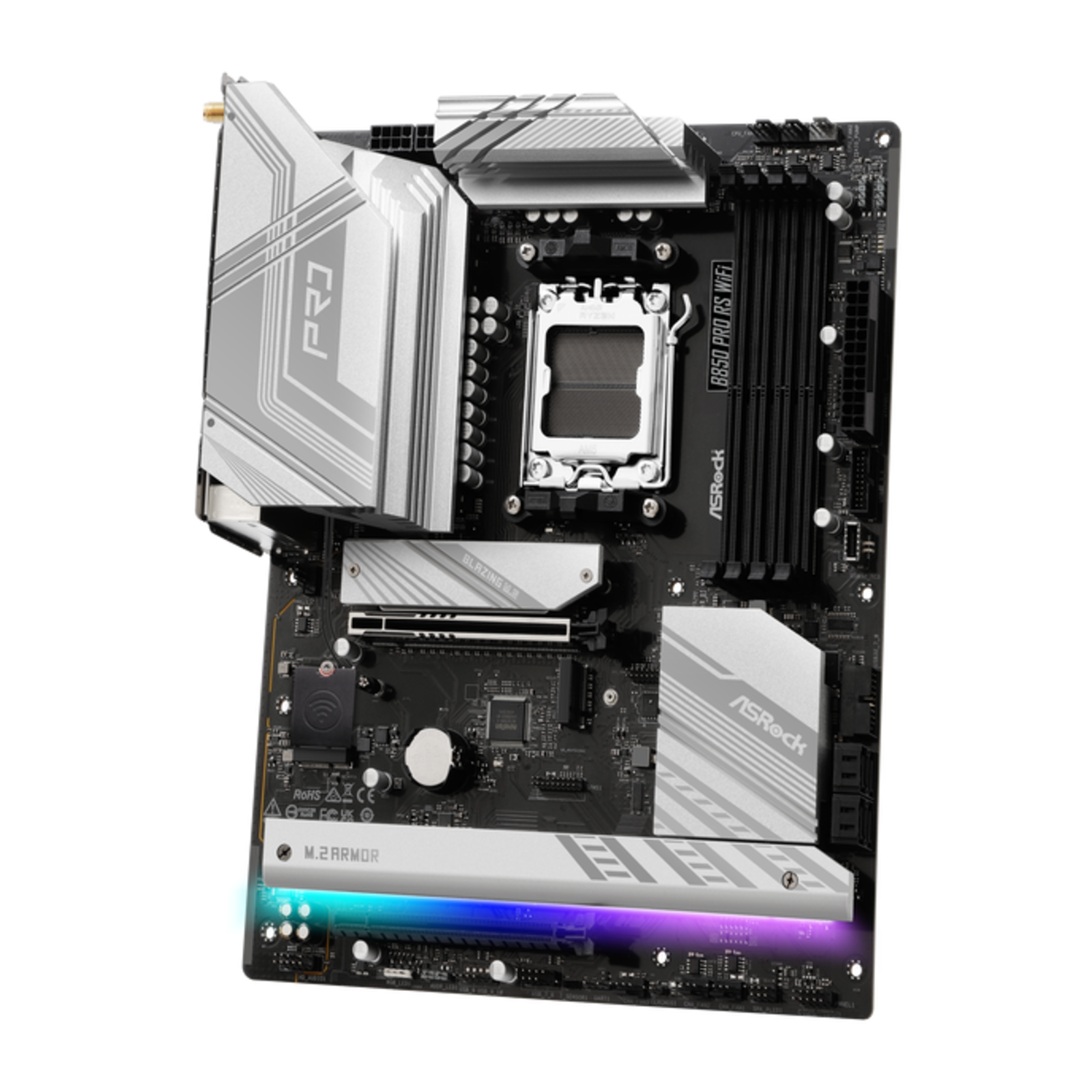 ASRock B850 Pro RS WiFi DDR5 AM5 Retail AMD Socket AM5 (Ryzen Zen4)