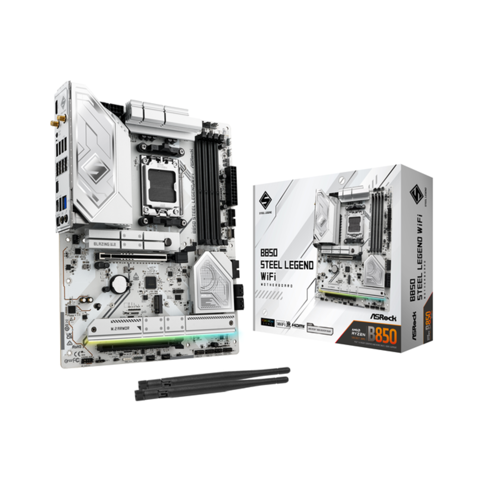 ASRock B850 Steel Legend WiFi Motherboard