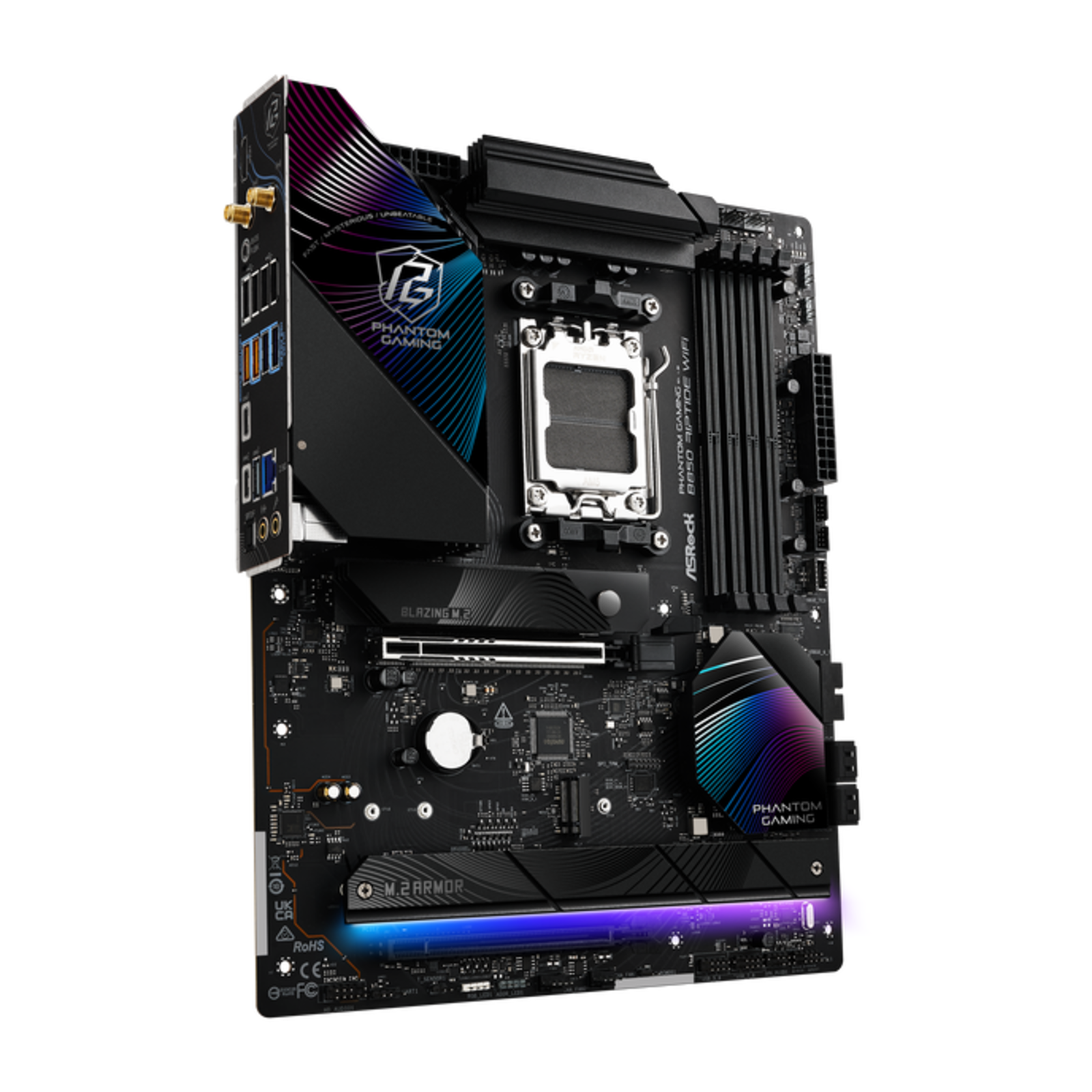 ASRock B850 Riptide WiFi DDR5 AM5 Retail AMD Socket AM5 (Ryzen Zen4)