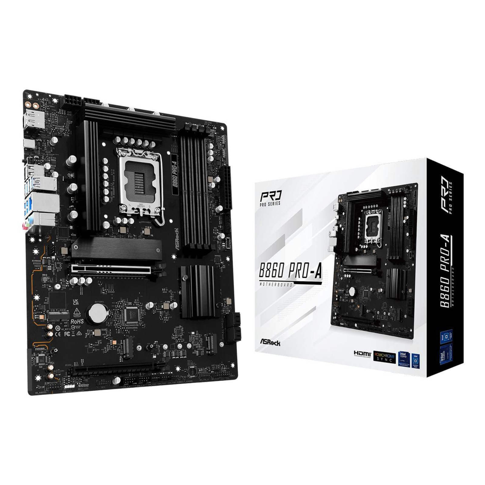 ASRock MB Intel 1851 B860 Pro-A
