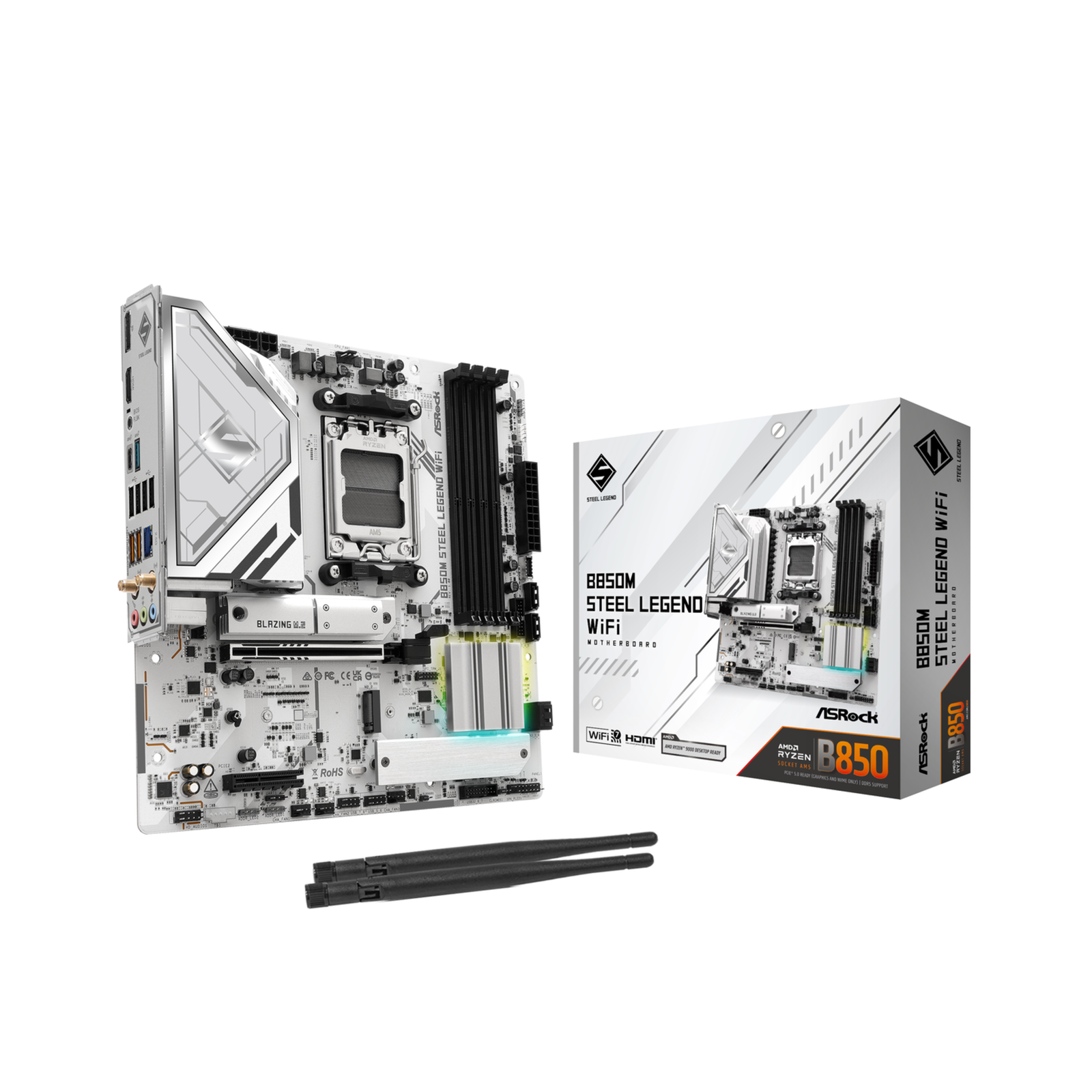 ASRock B850M Steel Legend WiFi MATX AM5