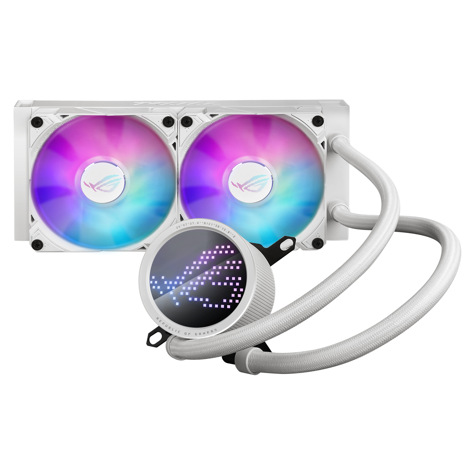ASUS ROG Ryuo III 240 ARGB WHITE EDITION AiO-Water Cooling