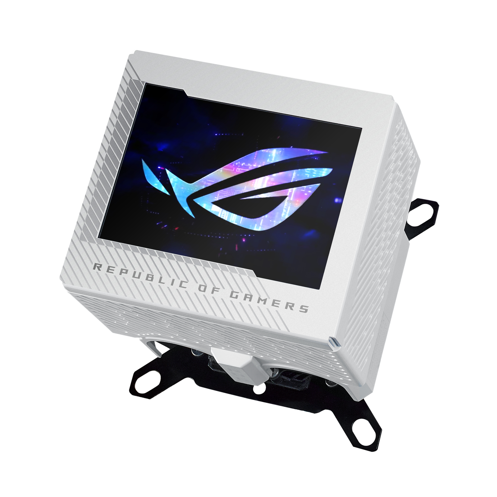 ASUS ROG RYUJIN III White Edition Liquid Cooling System CPU Waterblock Design AM4 LGA1 200 LGA1700
