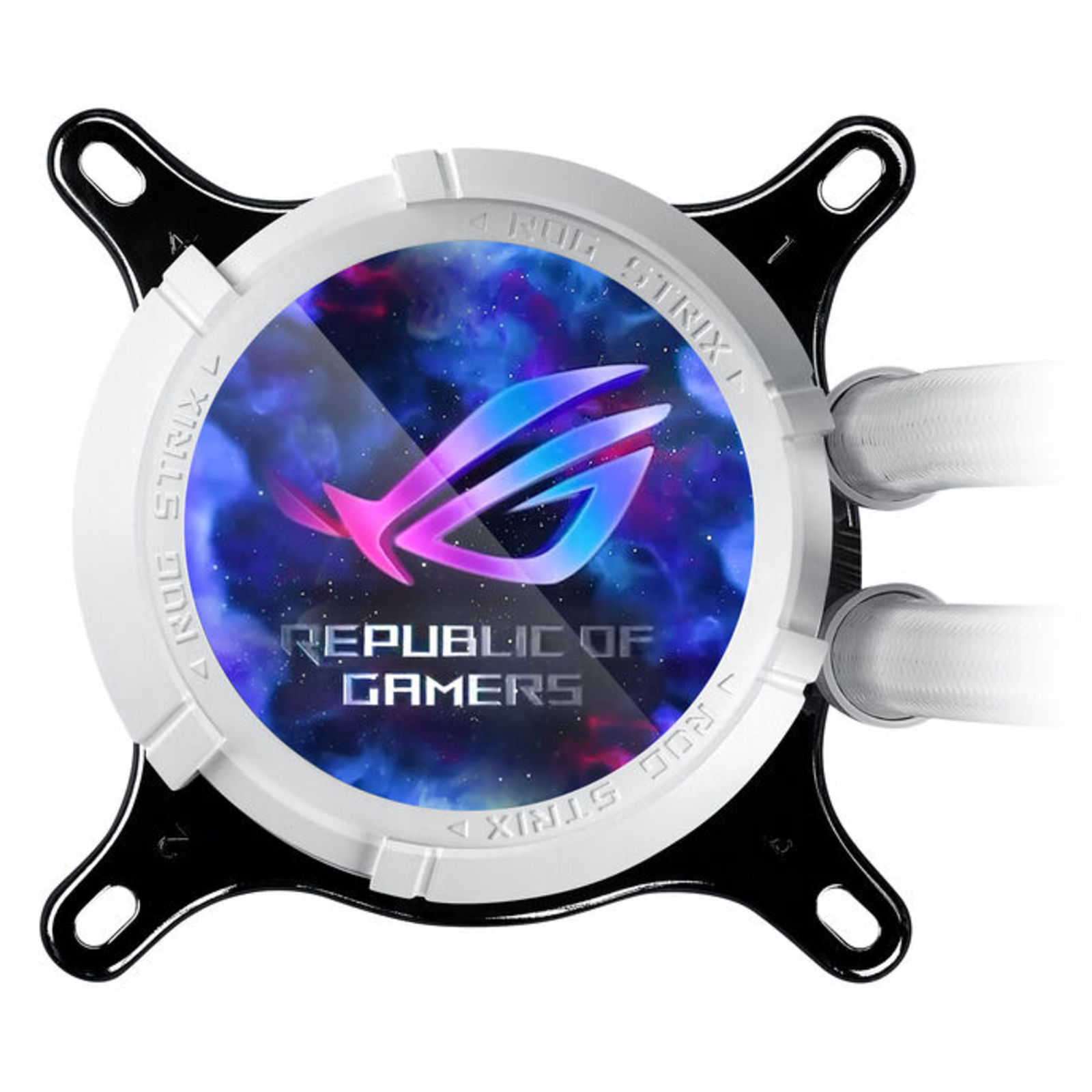 ASUS ROG STRIX LC III 360 ARGB LCD White Edition Processor Liquid Cooling System AM4 LGA1200 LGA1700
