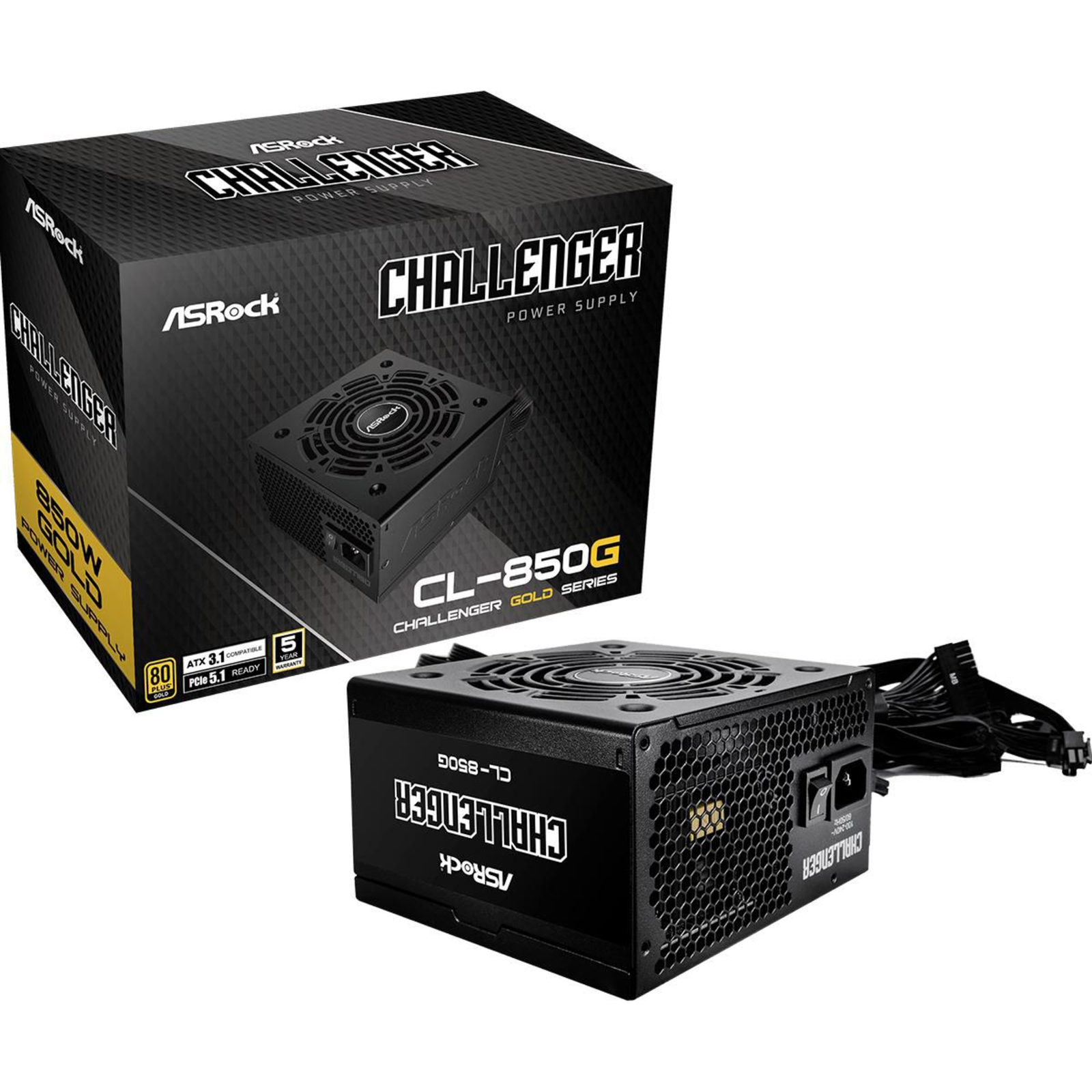 Asrock Challenger CL-850G Power Supply 850Watt