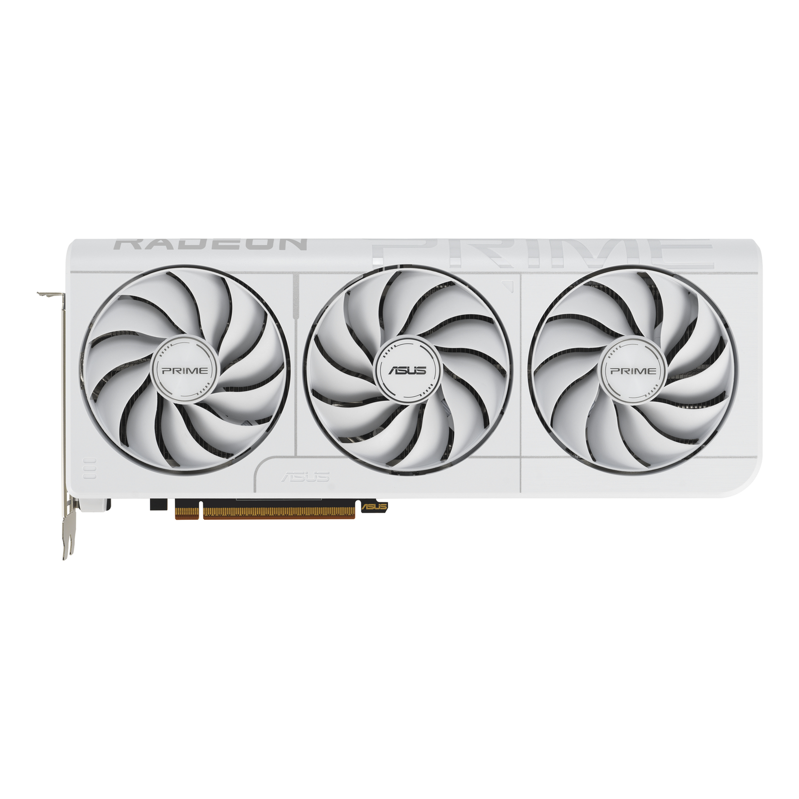 ASUS Prime Radeon RX 9070 XT White OC Edition GDDR6 Graphics Card PCIe 5.0 HDMI 2.1 PCI 16,384 MB