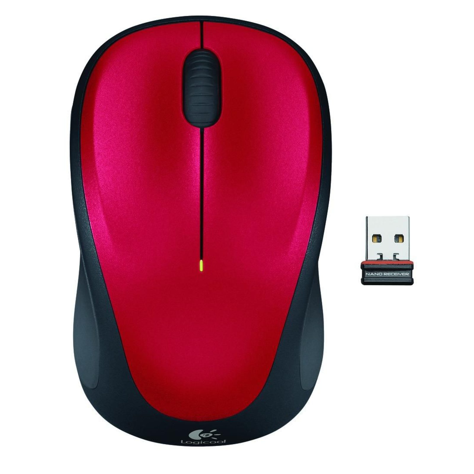 Logitech M235 Optical Wireless Red