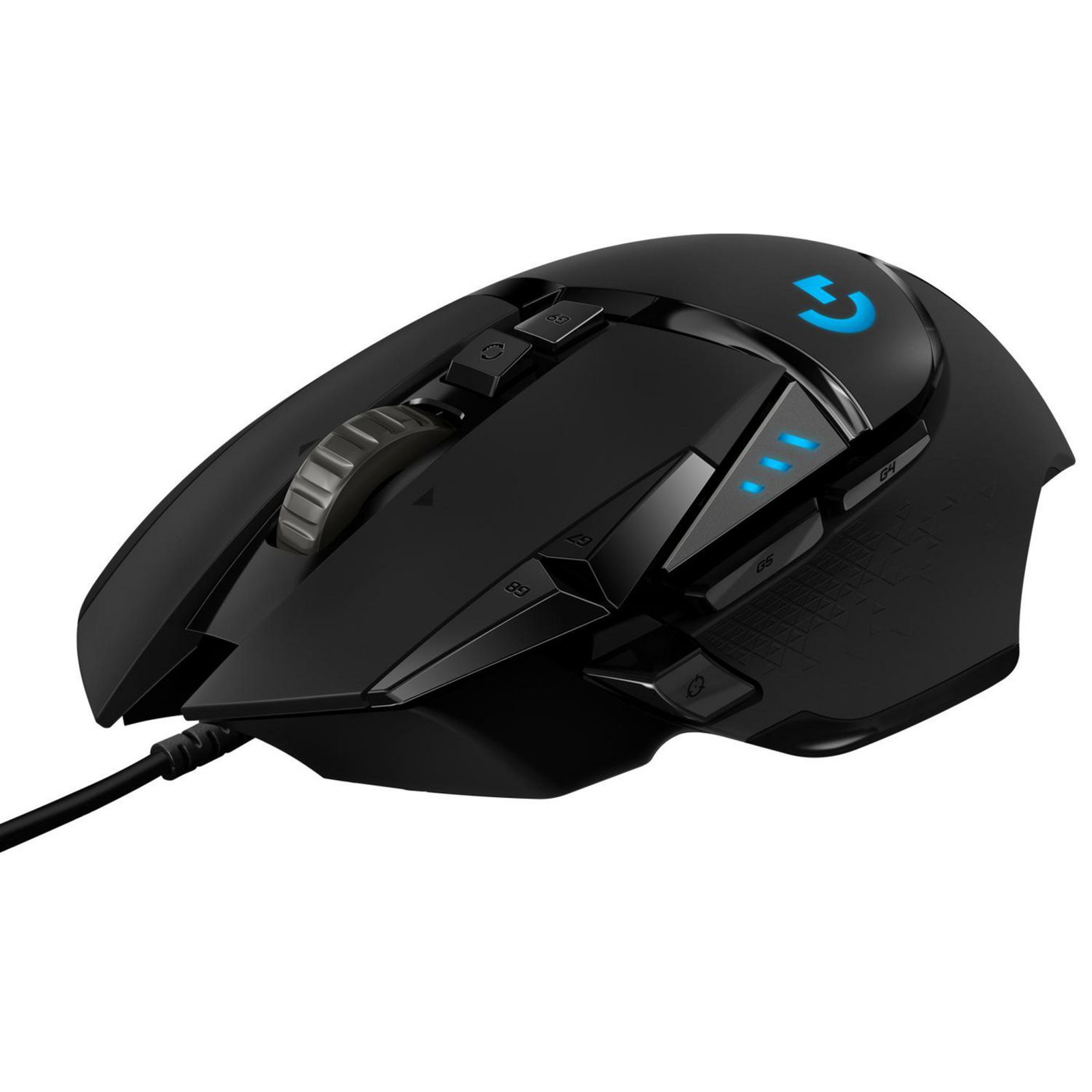 Logitech Gaming Mouse G502 Hero Optical Cabling Black