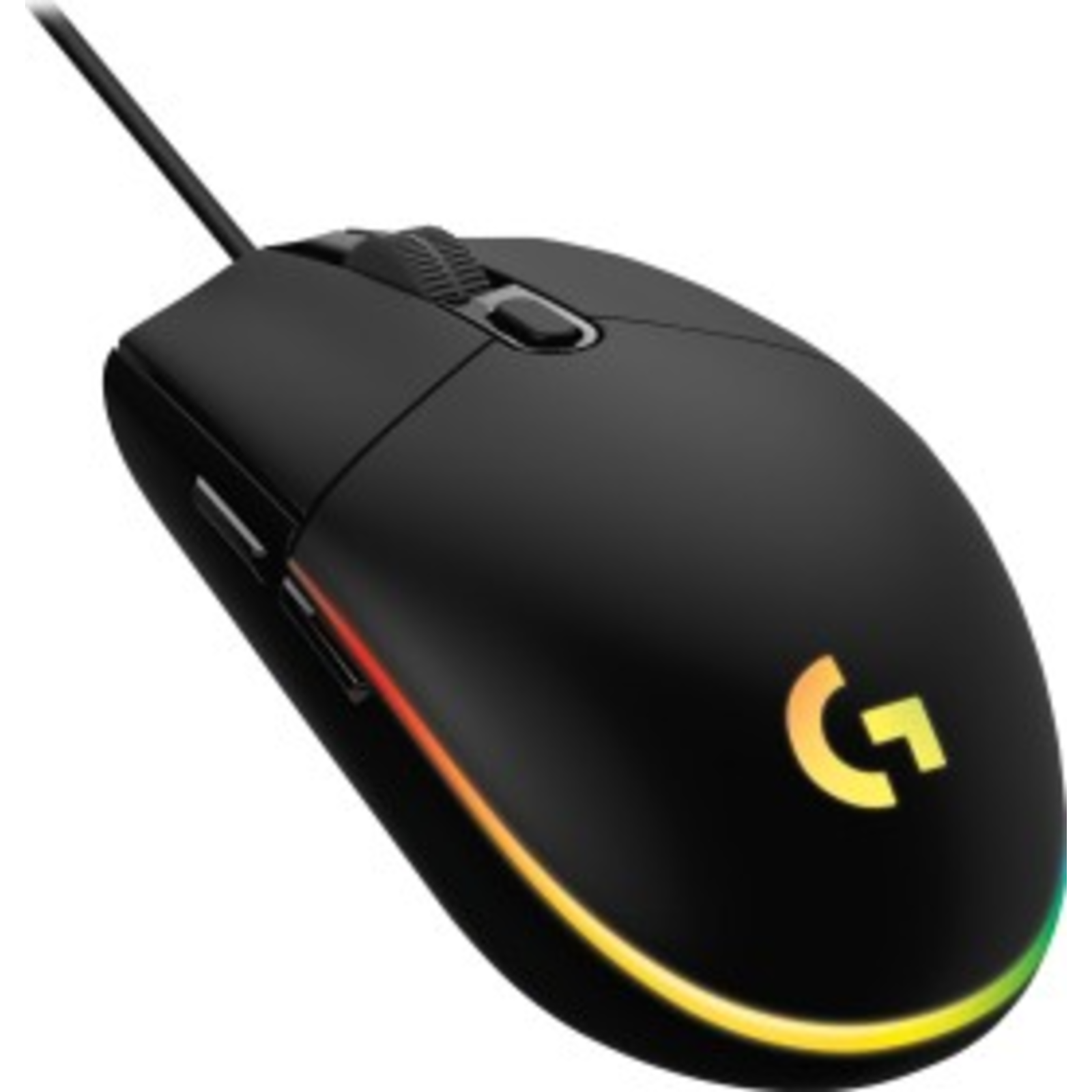 Logitech Gaming Mouse G203 LightSYNC Optical Cabling Black