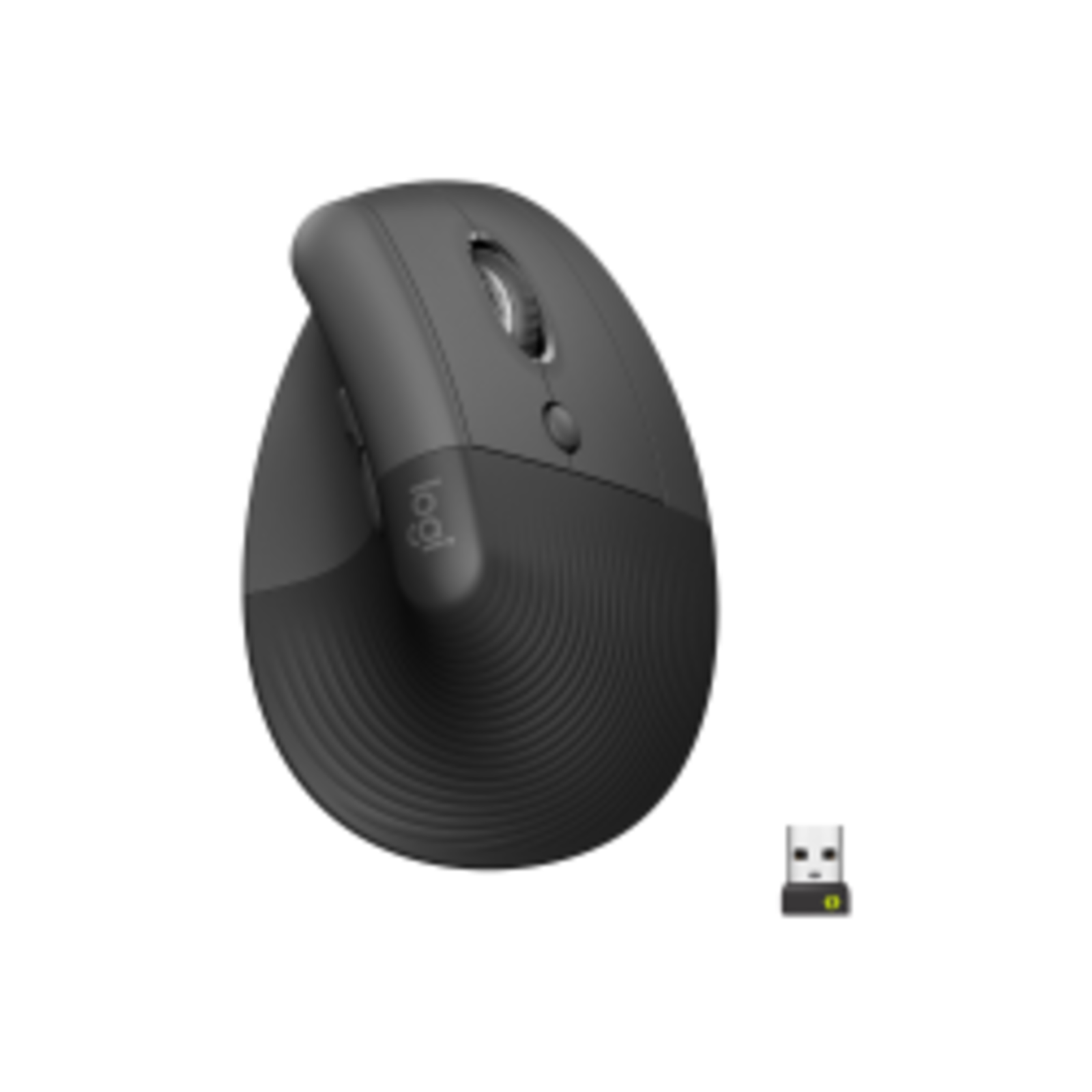 Logitech Lift Vertical Ergonomic Mouse Optical Wireless Black
