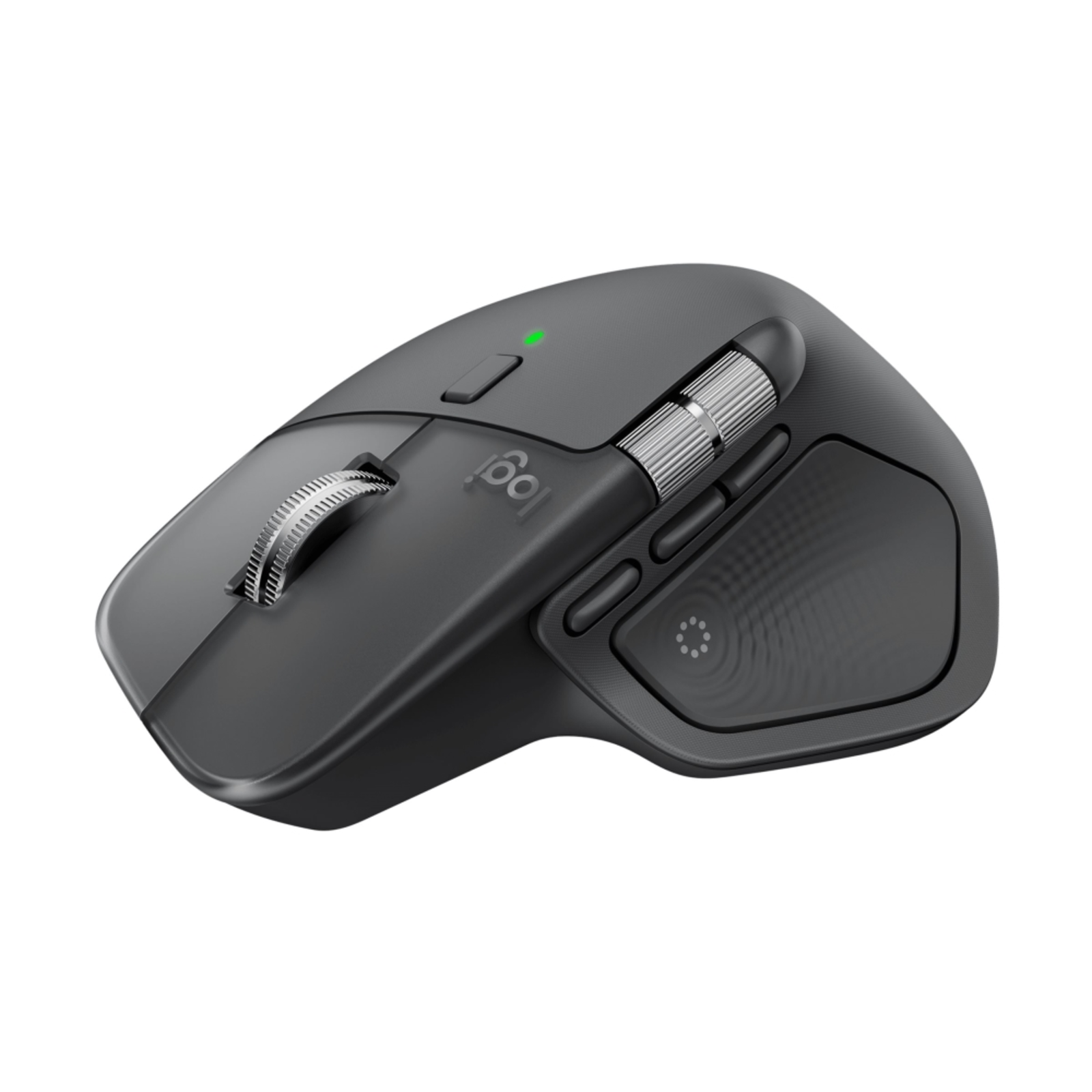 Logitech MX Master 4 Mouse 8 Buttons Wireless Bluetooth 2.4 GHz Wireless Receiver (USB)