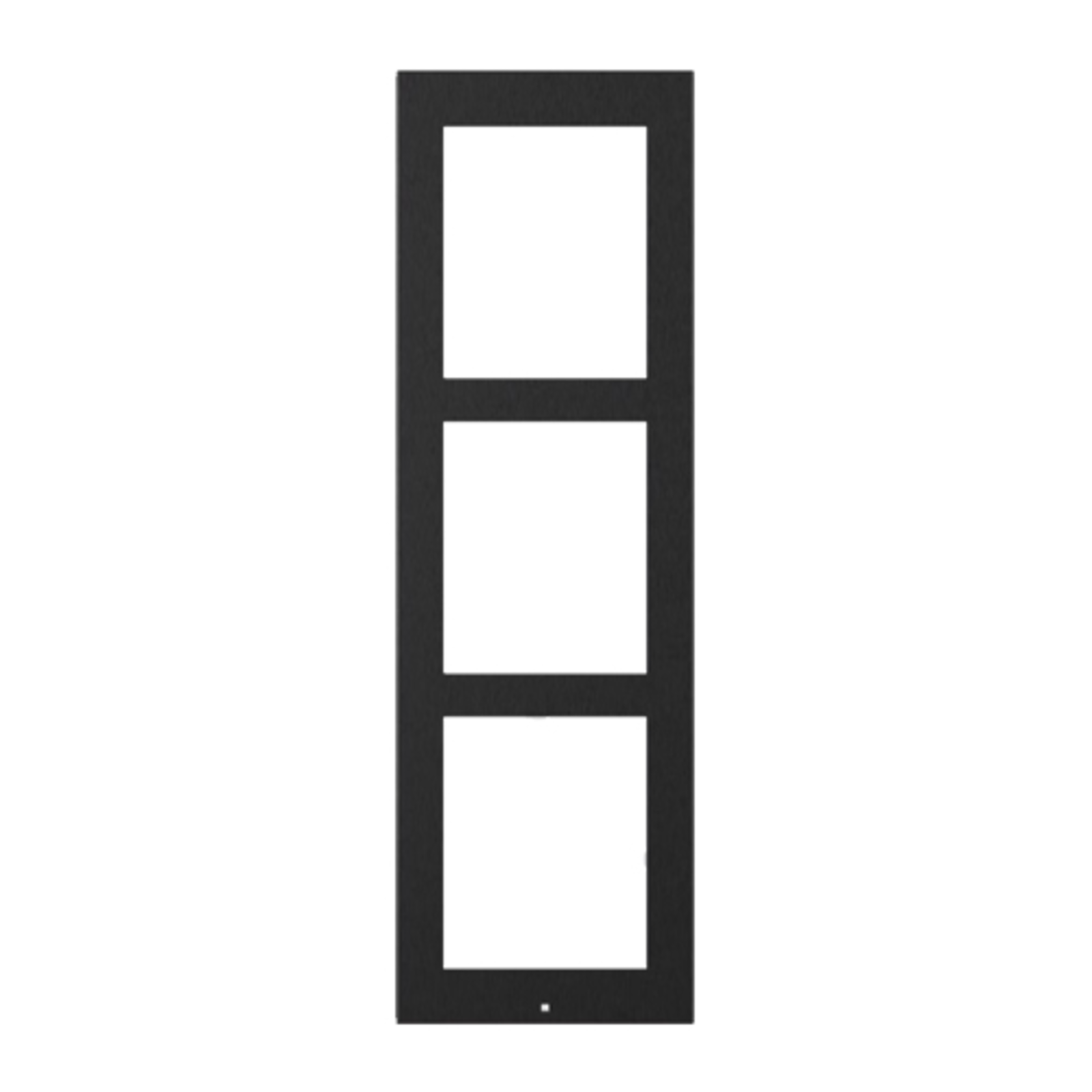 2N Accessory EntryCom IP Verso Zbh. Front Panel Surface-mounted Frame (3 Modules) Black