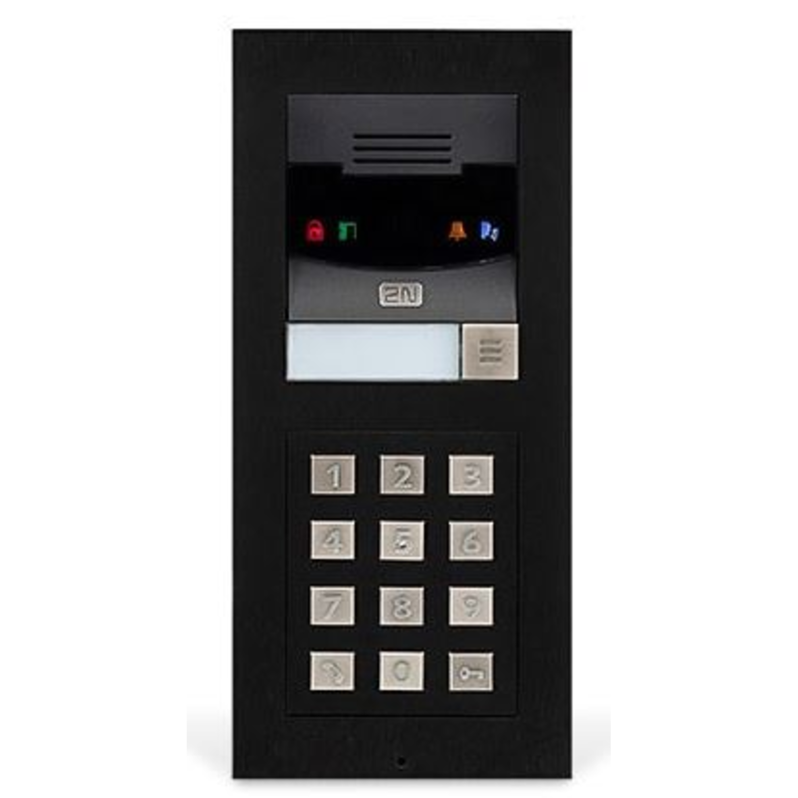 2N Intercom IP Verso Base Unit without HD Camera Black