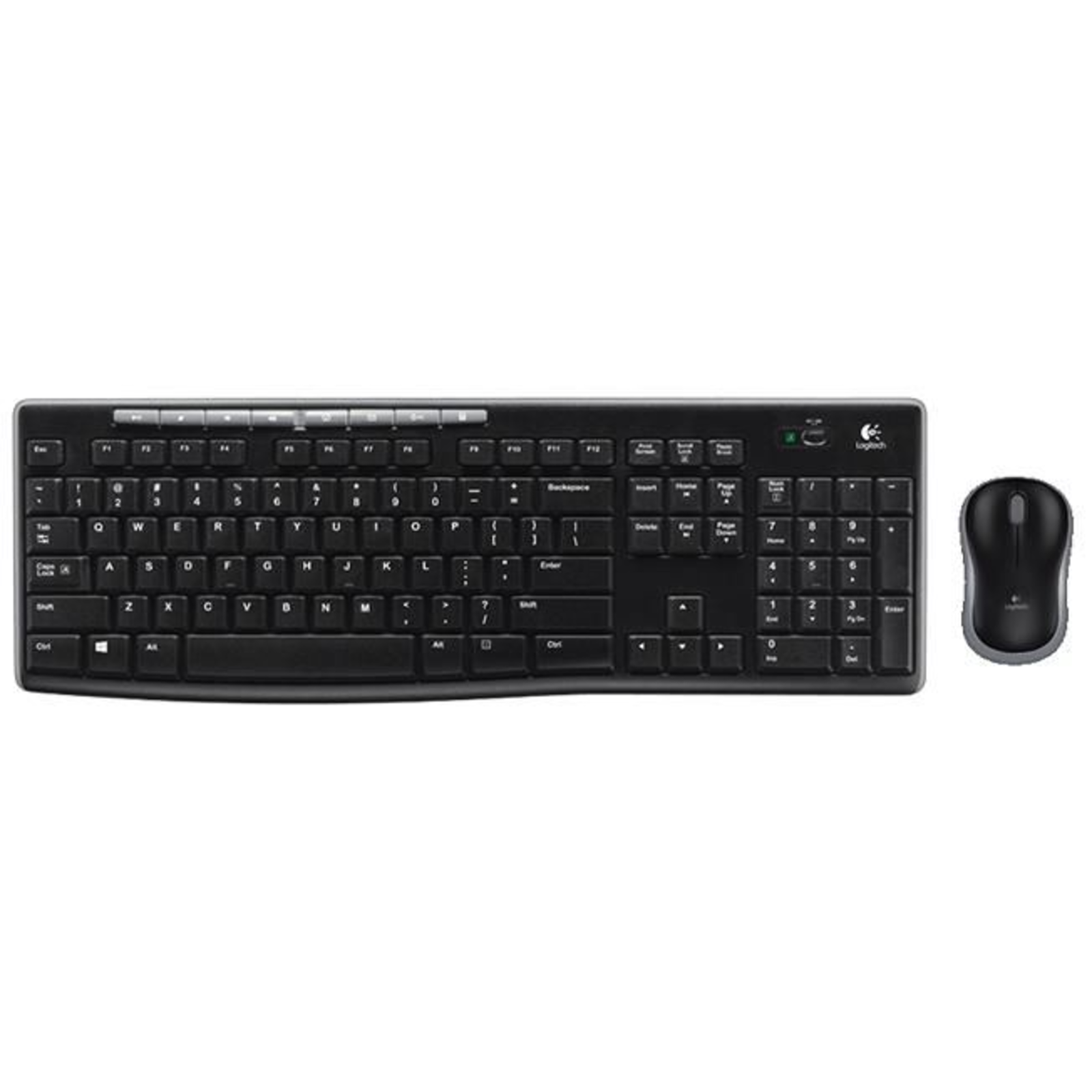 Logitech Wireless Combo MK270 Wireless RF Wireless QWERTZ Black Mouse