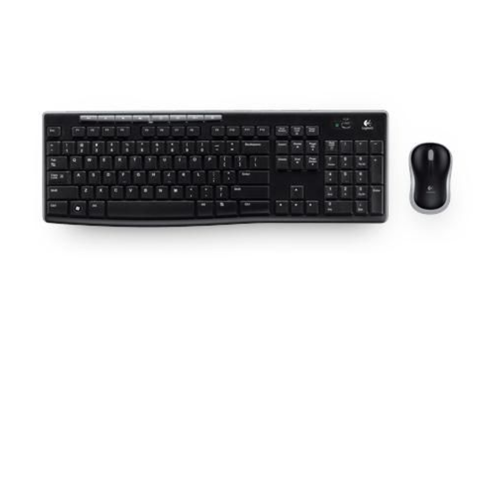 Logitech Wireless Combo MK270 Wired RF Wireless QWERTZ Black Mouse