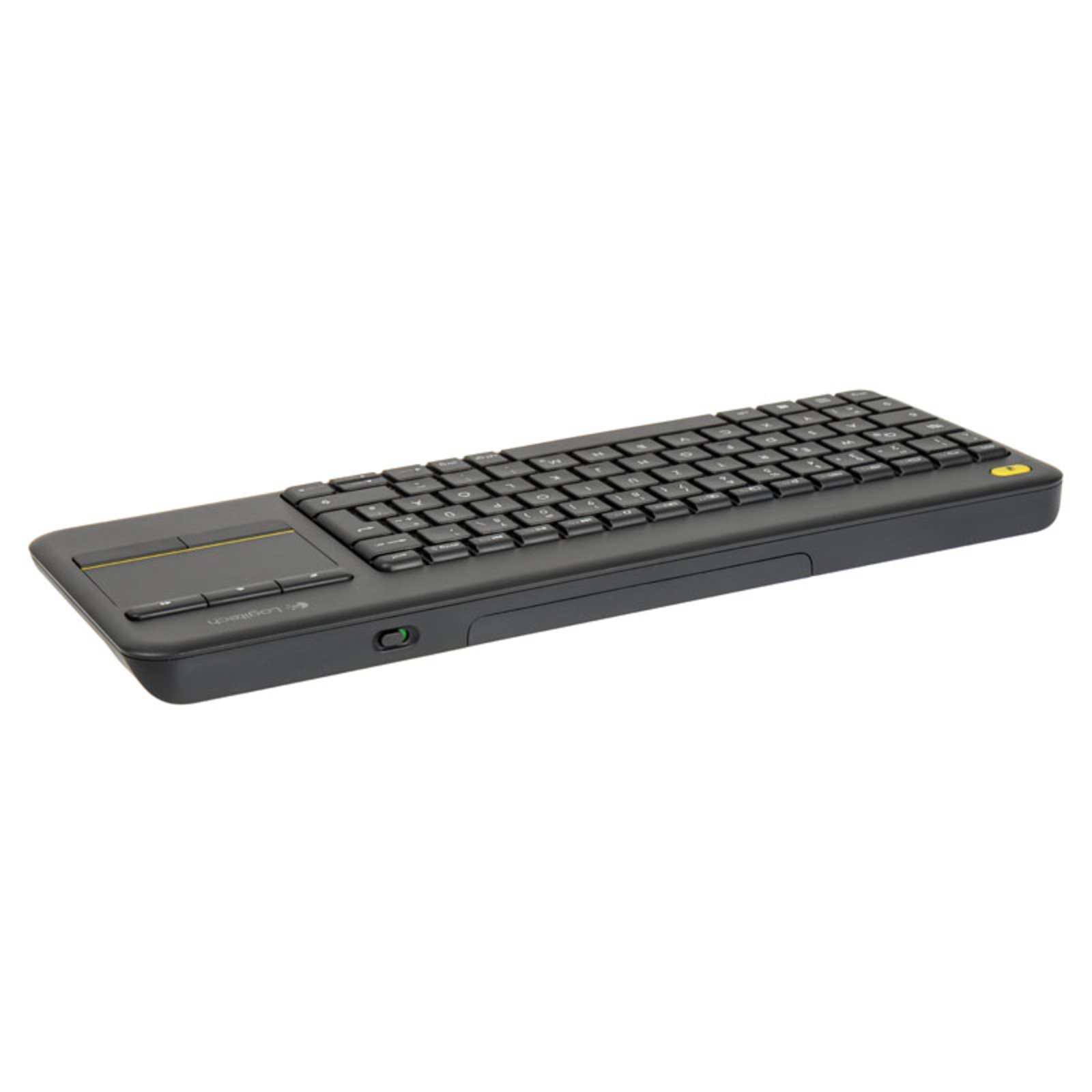 Logitech K400 Plus Wireless Touch Black QWERTZ DE