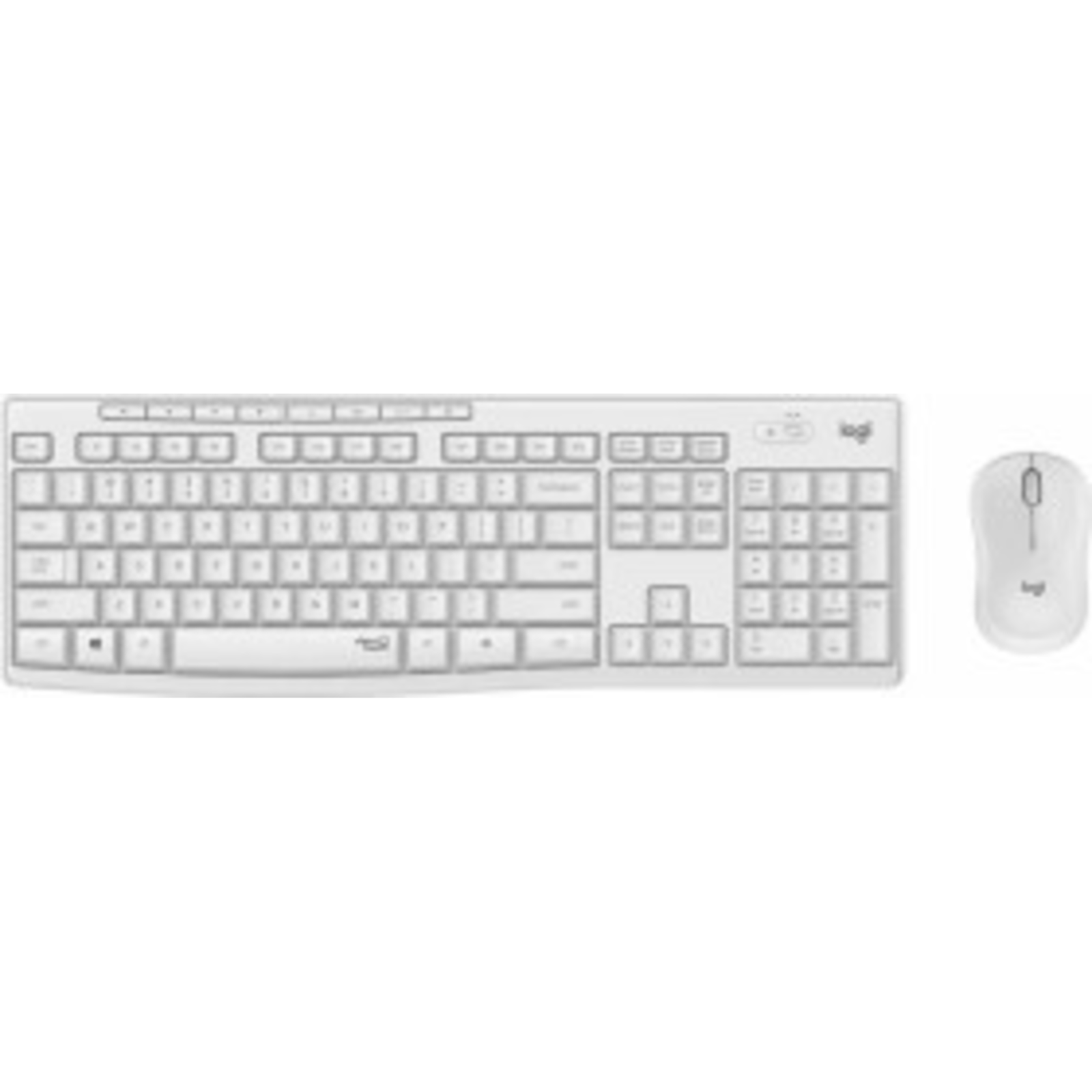 Logitech MK295 Silent Wireless Combo White QWERTZ DE